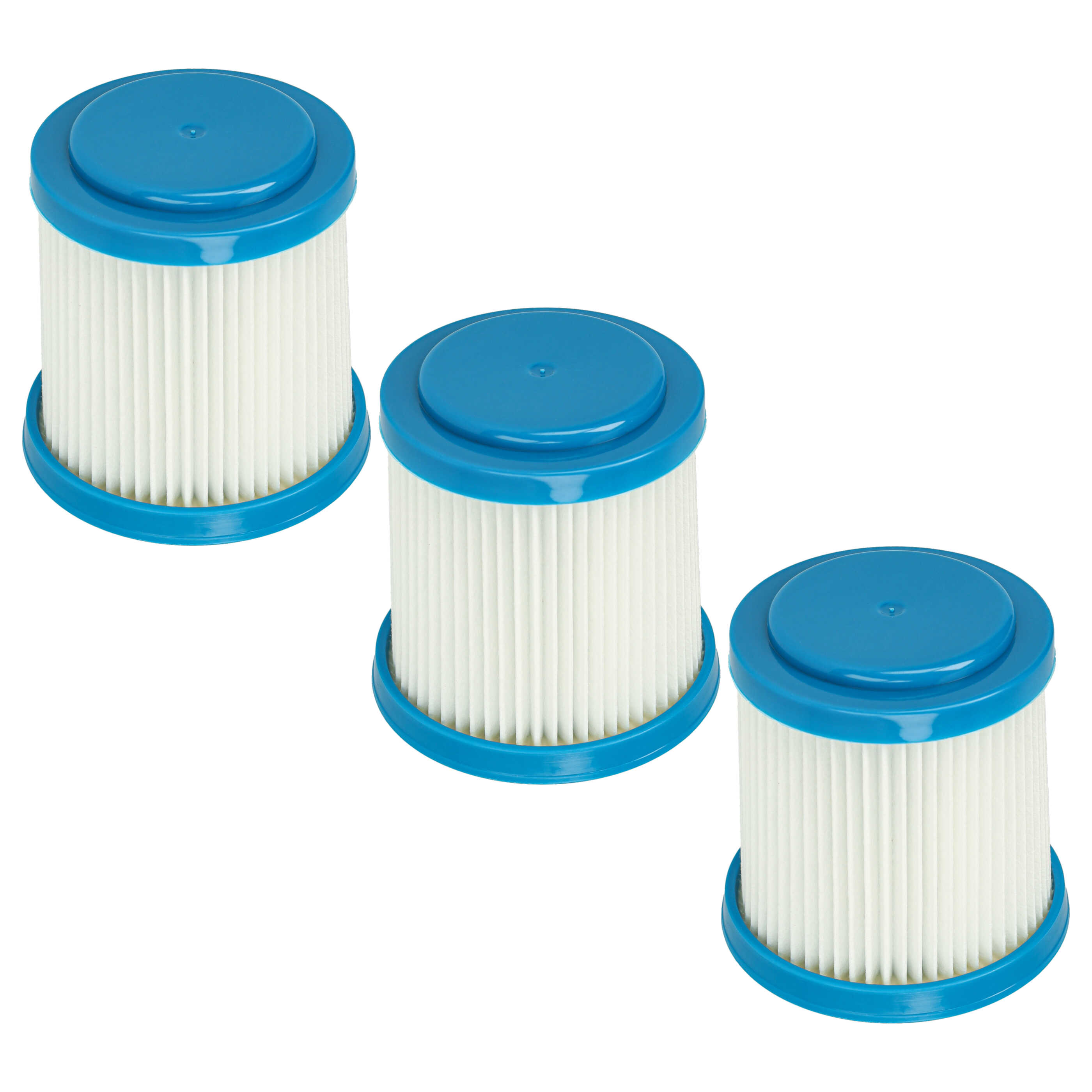 3x filtro HEPA/plisado plano###DU HAST DEN FALSCHEN REF TAG VERWENDET###aspiradora - blanco / azul