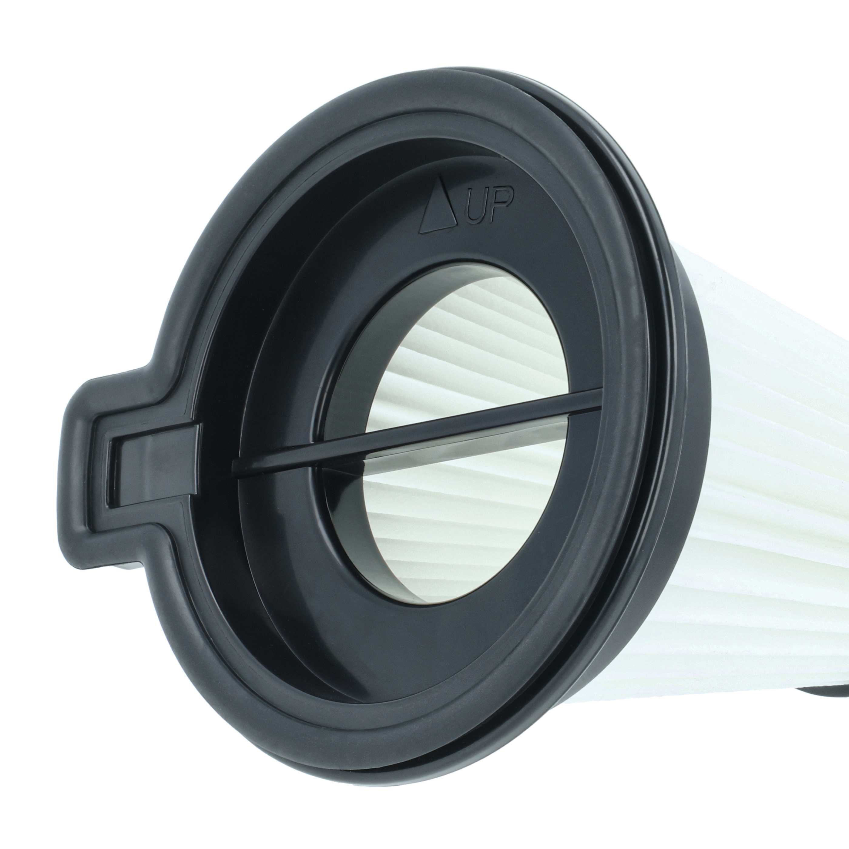 3x Filtercartridge filter replaces Beko 874236, 9178039181 for Grundig Vacuum Cleaner, black / white