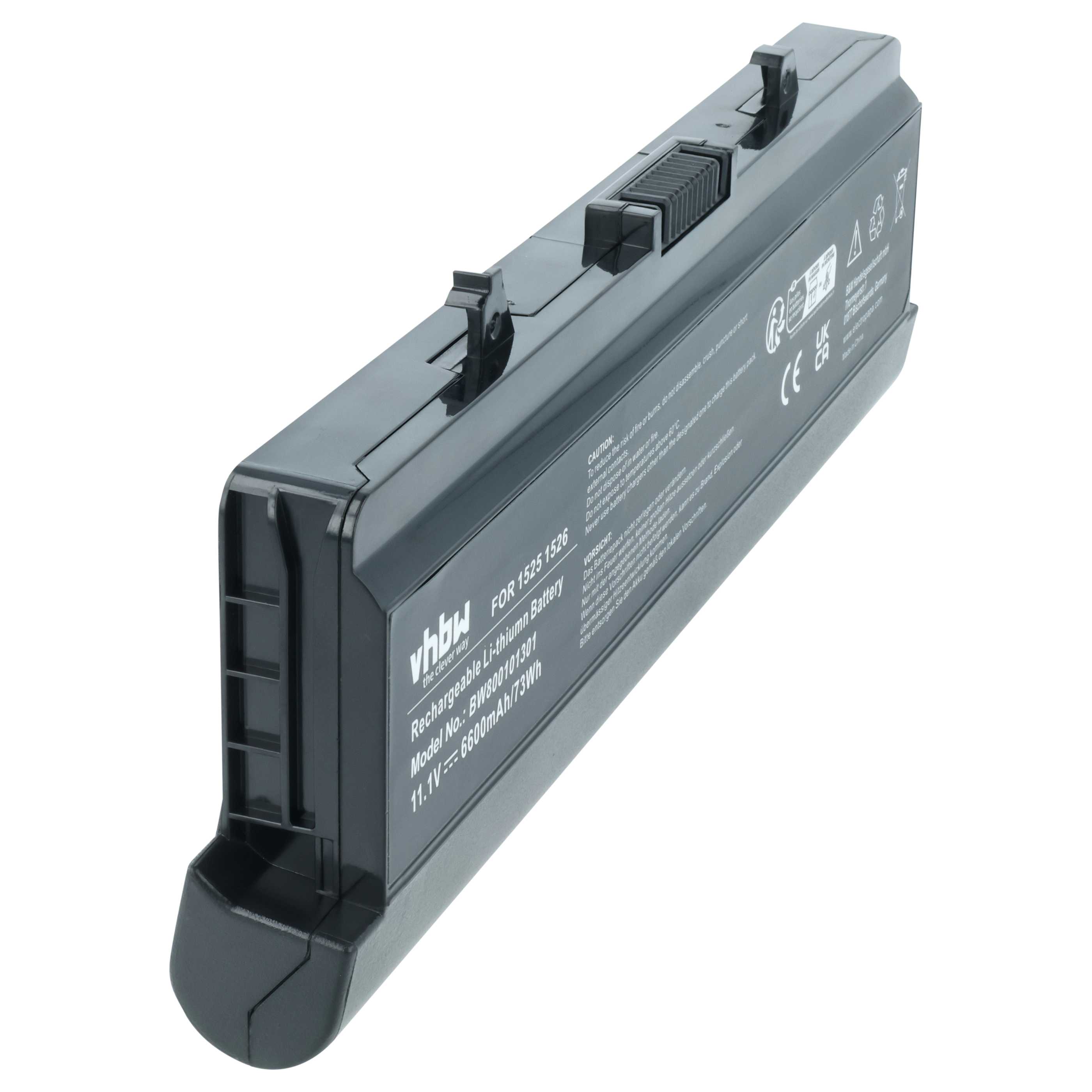 Akumulator do laptopa zamiennik Dell 0GW252, 312-0625, 312-0566, 312-0567 - 6600 mAh 11,1 V Li-Ion, czarny