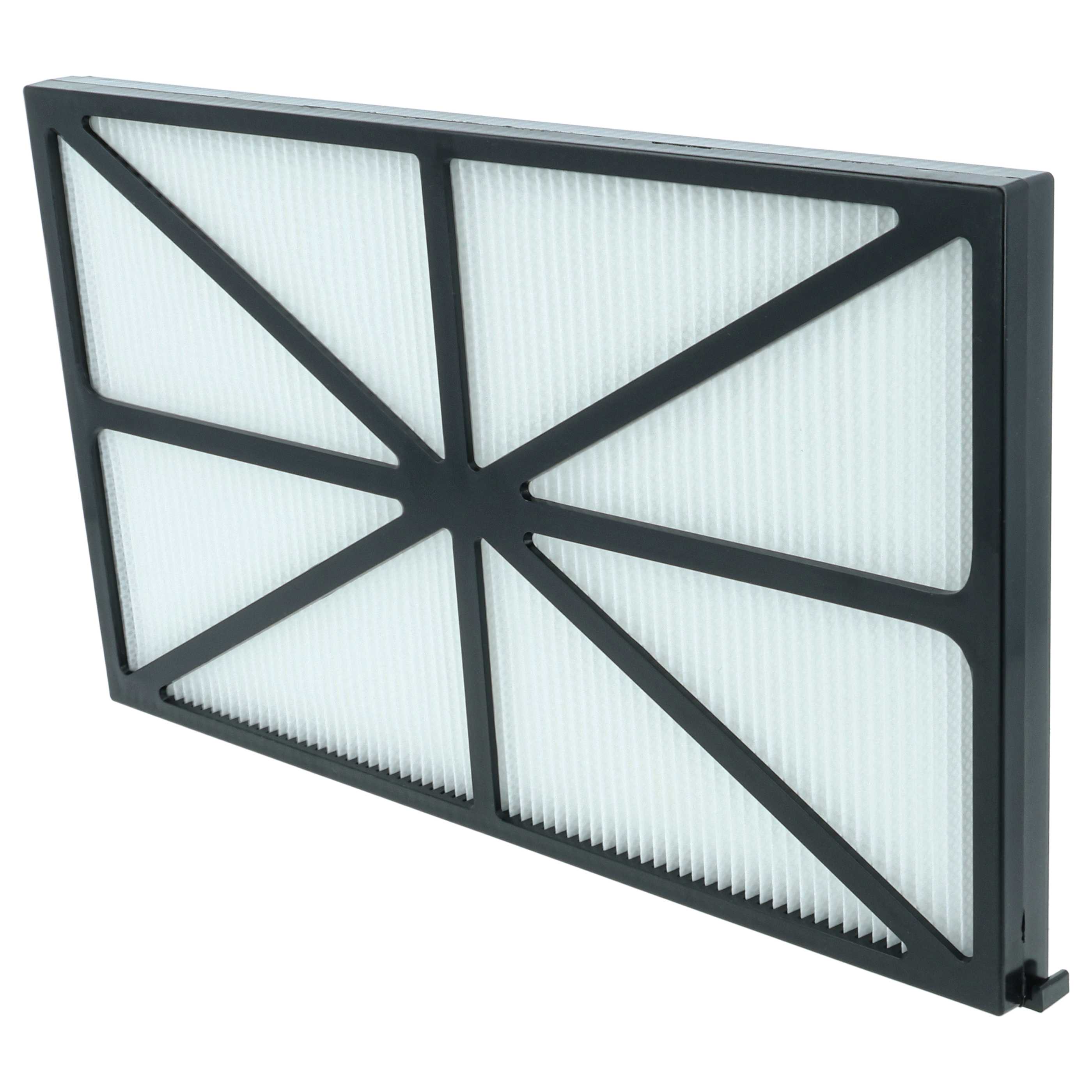2x Filtre remplace Hayward 827261, RCX70101, RCX70101PAK2 pour aspirateur de piscine - 30 x 17,1 x 3,8 cm
