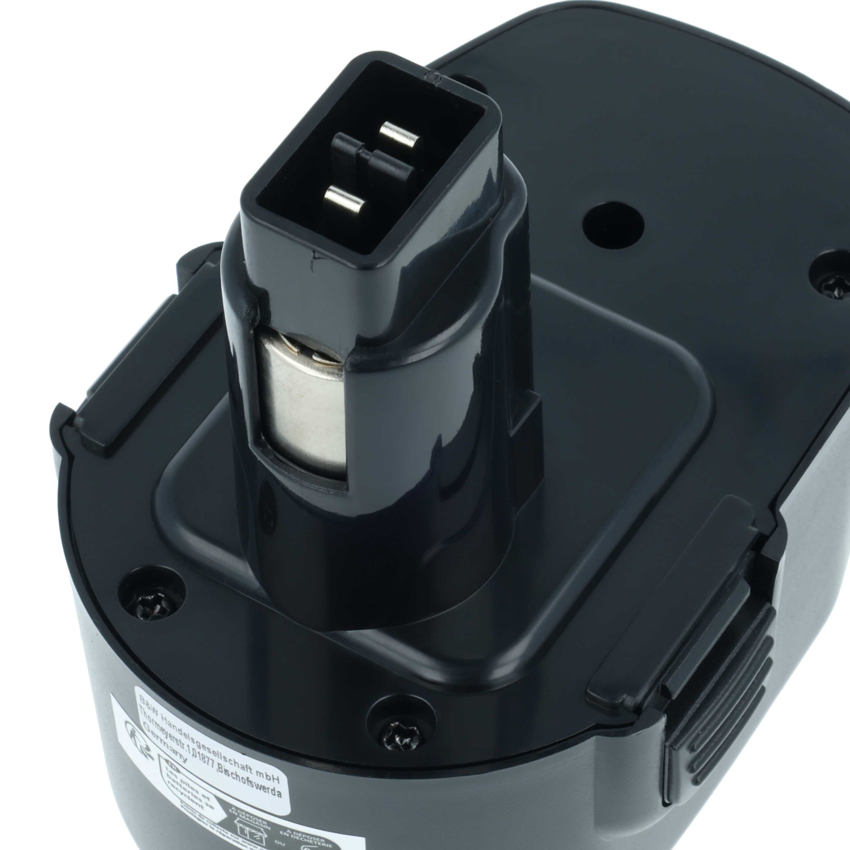 Batteria sostituisce Dewalt DE9092, DE9091, DE9502, DE9094, DC9091, DE9038 per attrezzo - 1,5Ah 14,4V NiMH