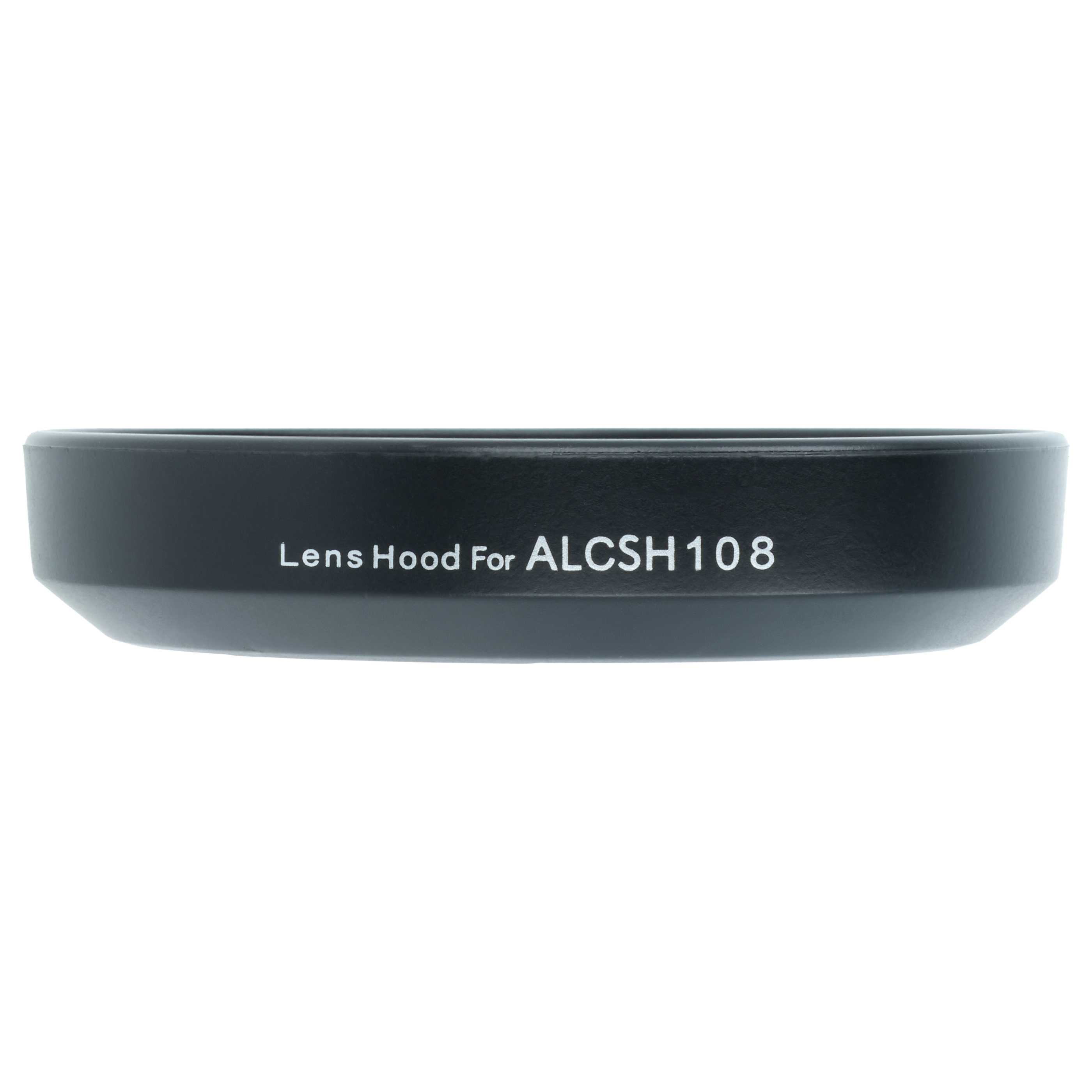 Lens Hood replaces Sony SH108, ALC-SH108 for Sony Lens with 55 mm Diameter, plastic, black