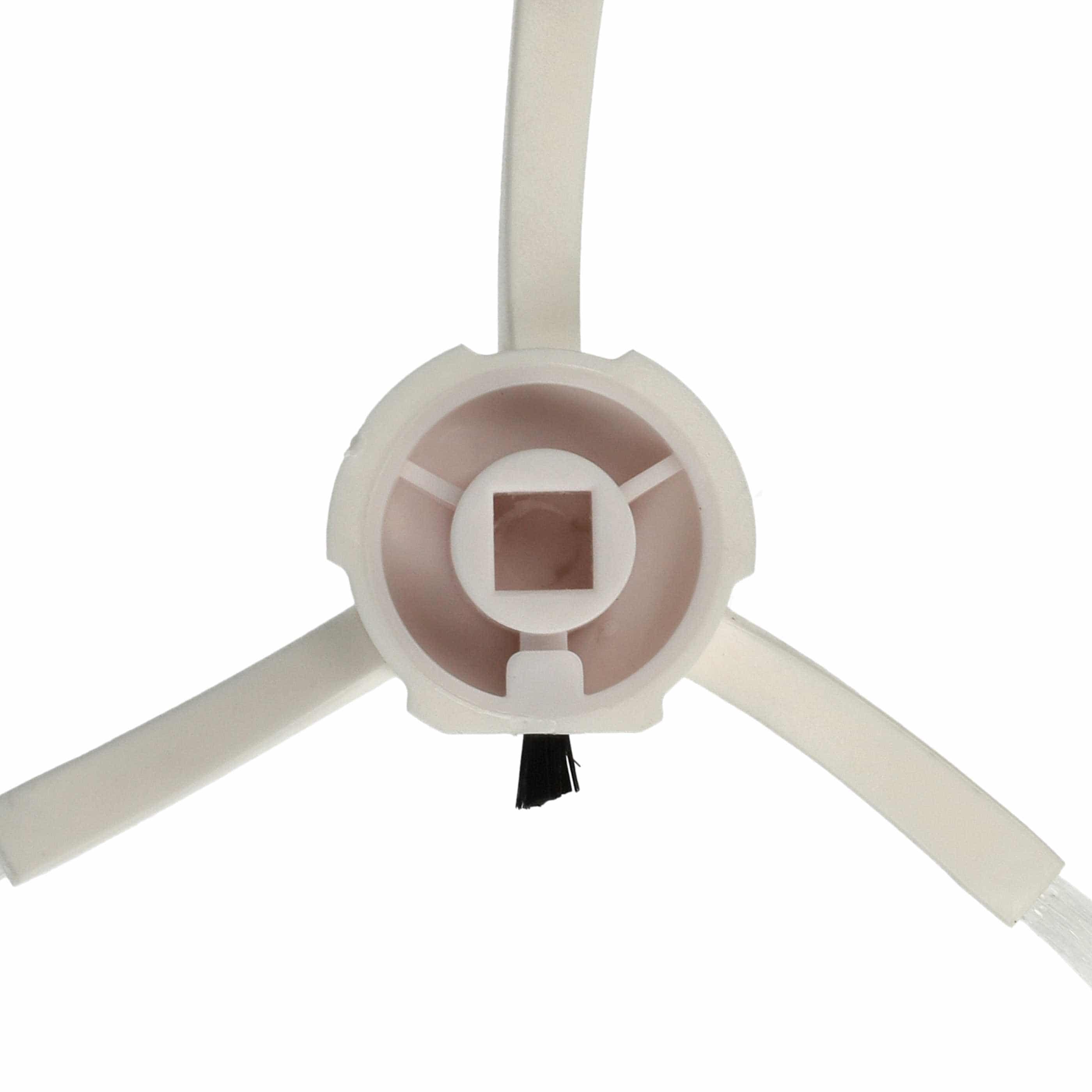4x Side Brush replaces Dreame 2839434, 20020100000446 for Dreame Robot Vacuum Cleaner etc. - 3-armed, white