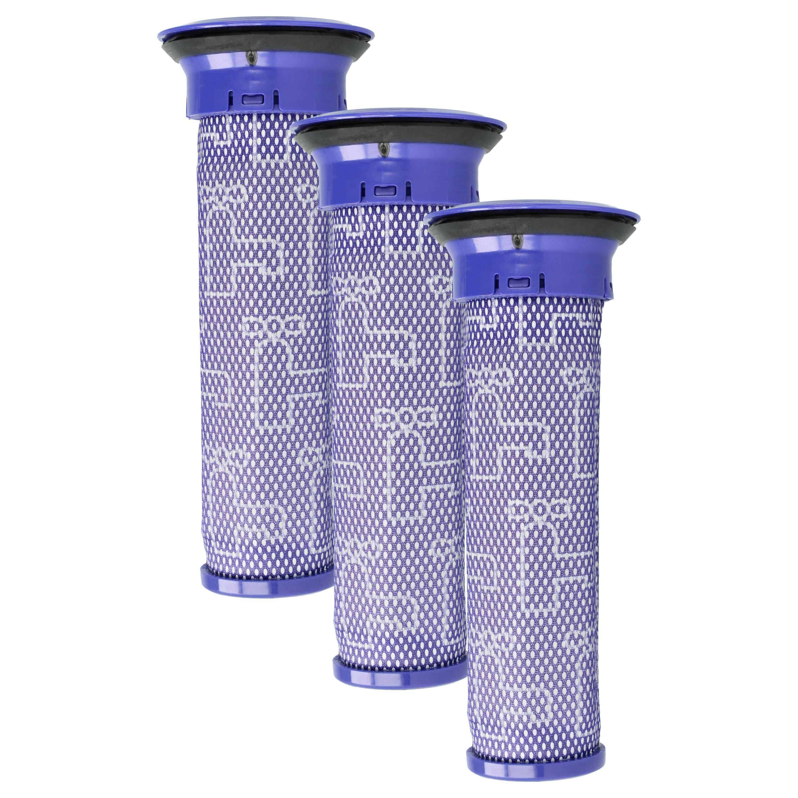 3x Filtre remplace Dyson 919354-01 pour aspirateur - filtre pré-moteur