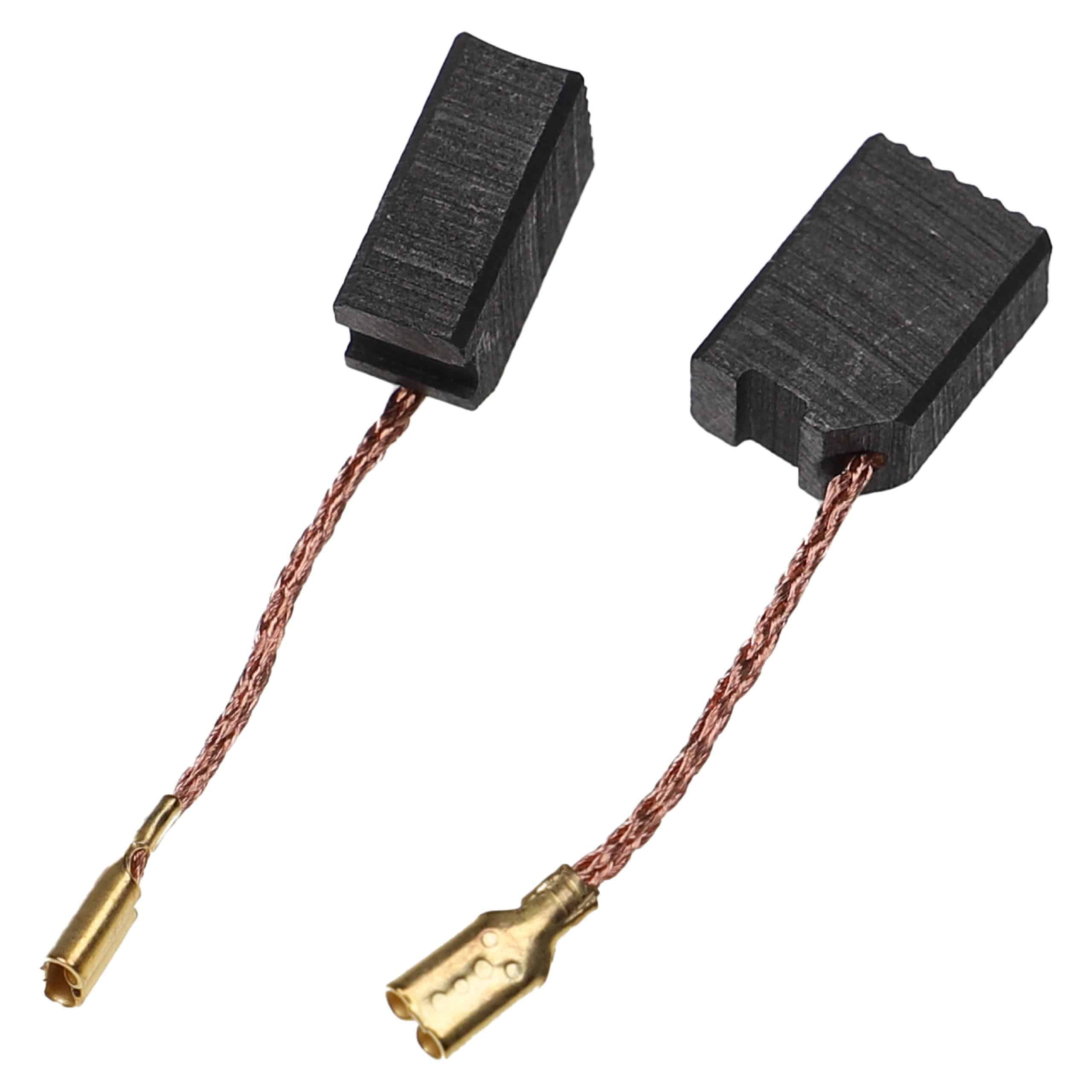 2x Carbon Brush as Replacement for Berner 1003861-00 Electric Power Tools, 6.3 x 10 x 14mm