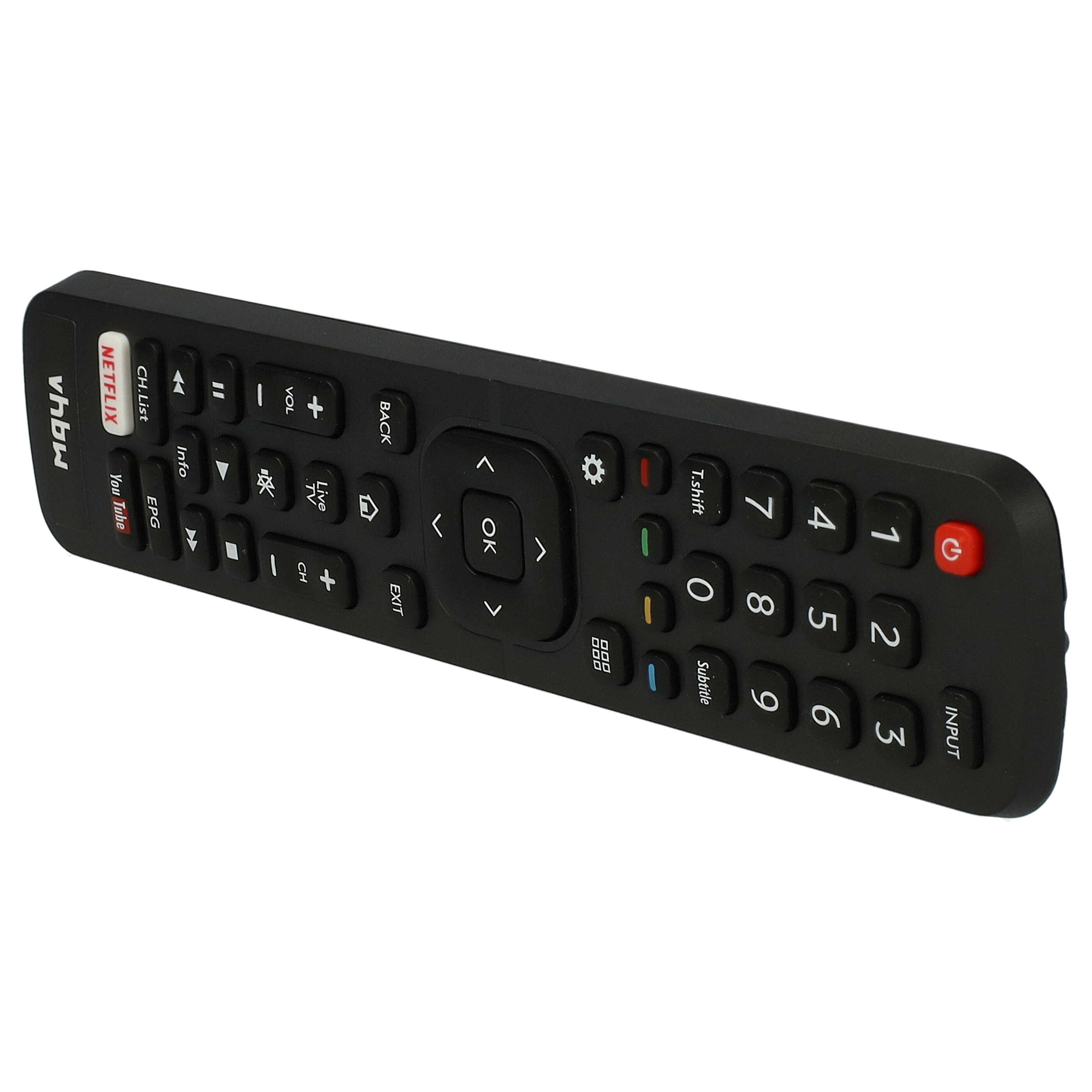 Remote Control replaces Hisense ER31607R, ER22655HS, ER22642R, ER22641R, EN2B27 for Hisense TV