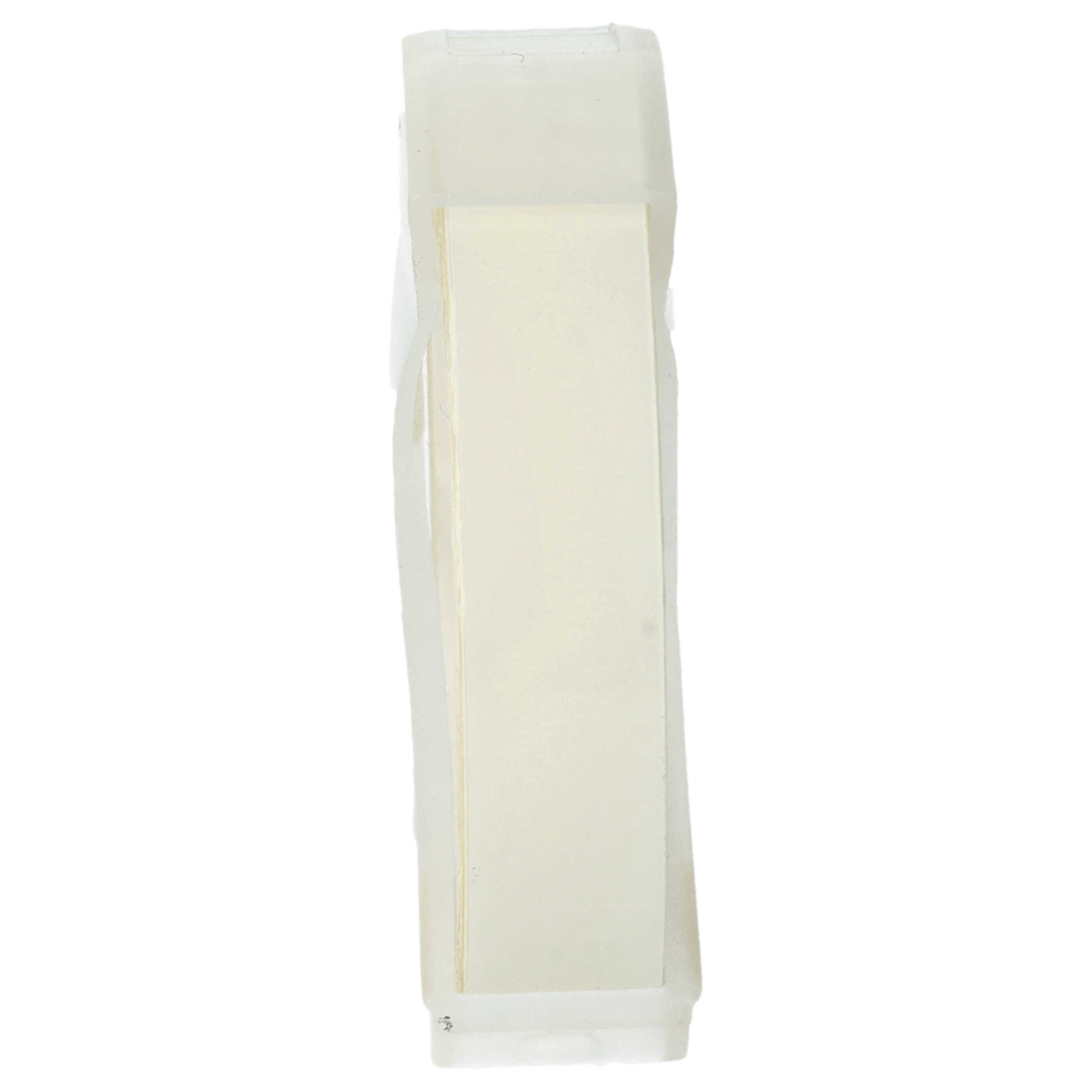 Casete cinta relieve 3D Casete cinta escritura reemplaza Dymo 0898100, 520101 Blanco su Transparente