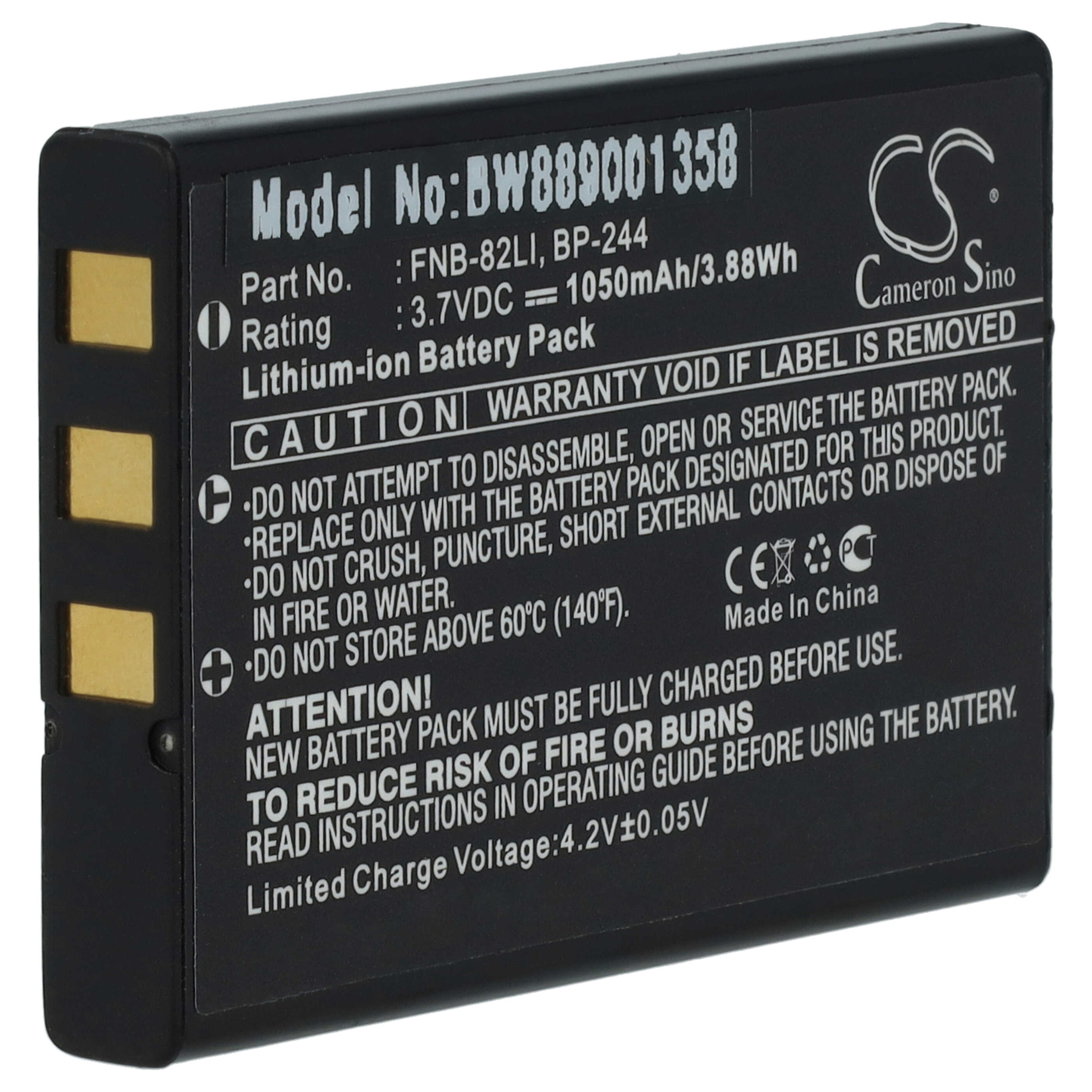 Akumulator do radiotelefonu zamiennik Icom BP-244 - 1050 mAh 3,7 V Li-Ion