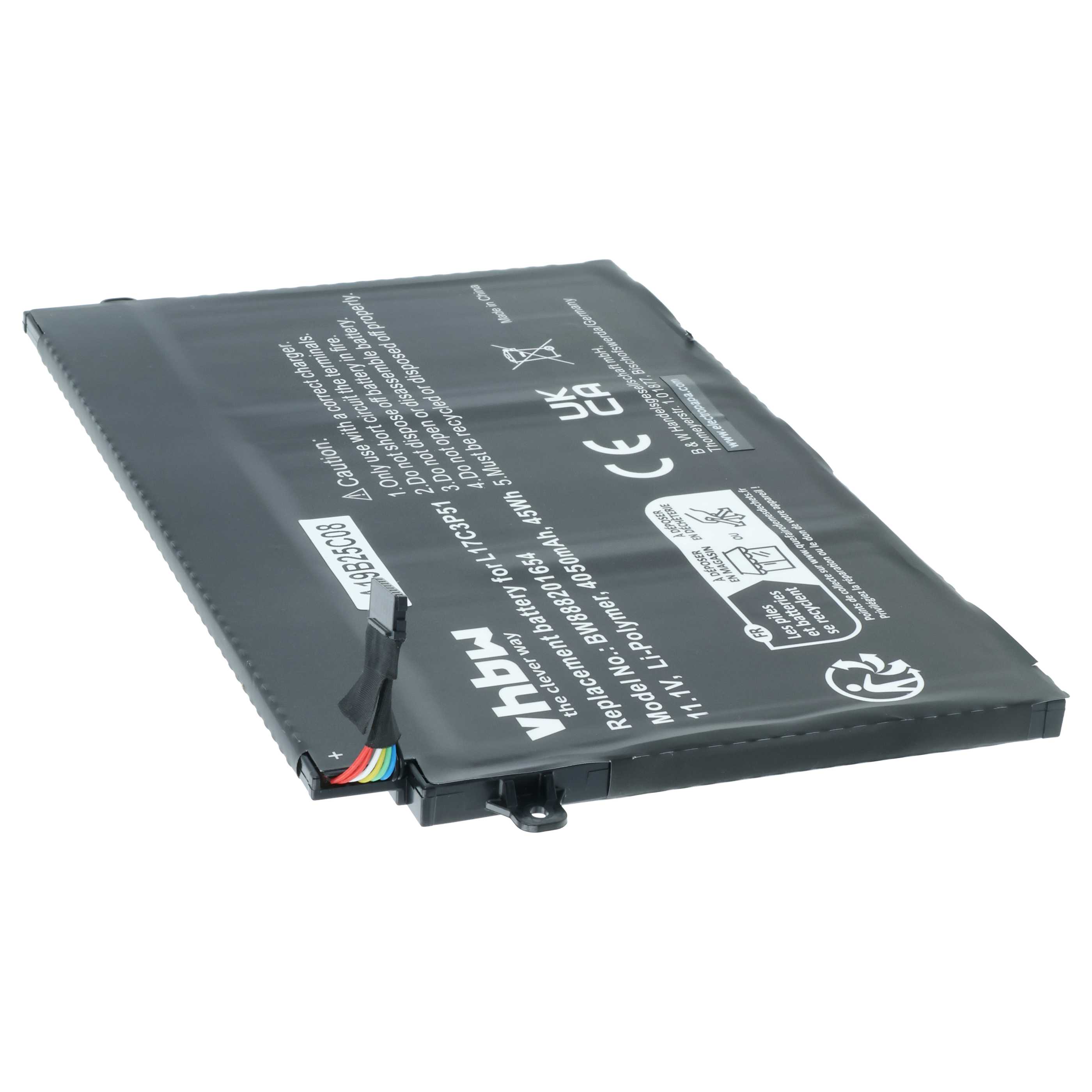 Batteria sostituisce Lenovo 01AV445, 01AV447, 01AV446, 01AV448 per notebook - 4050mAh 11,1V Li-Poly