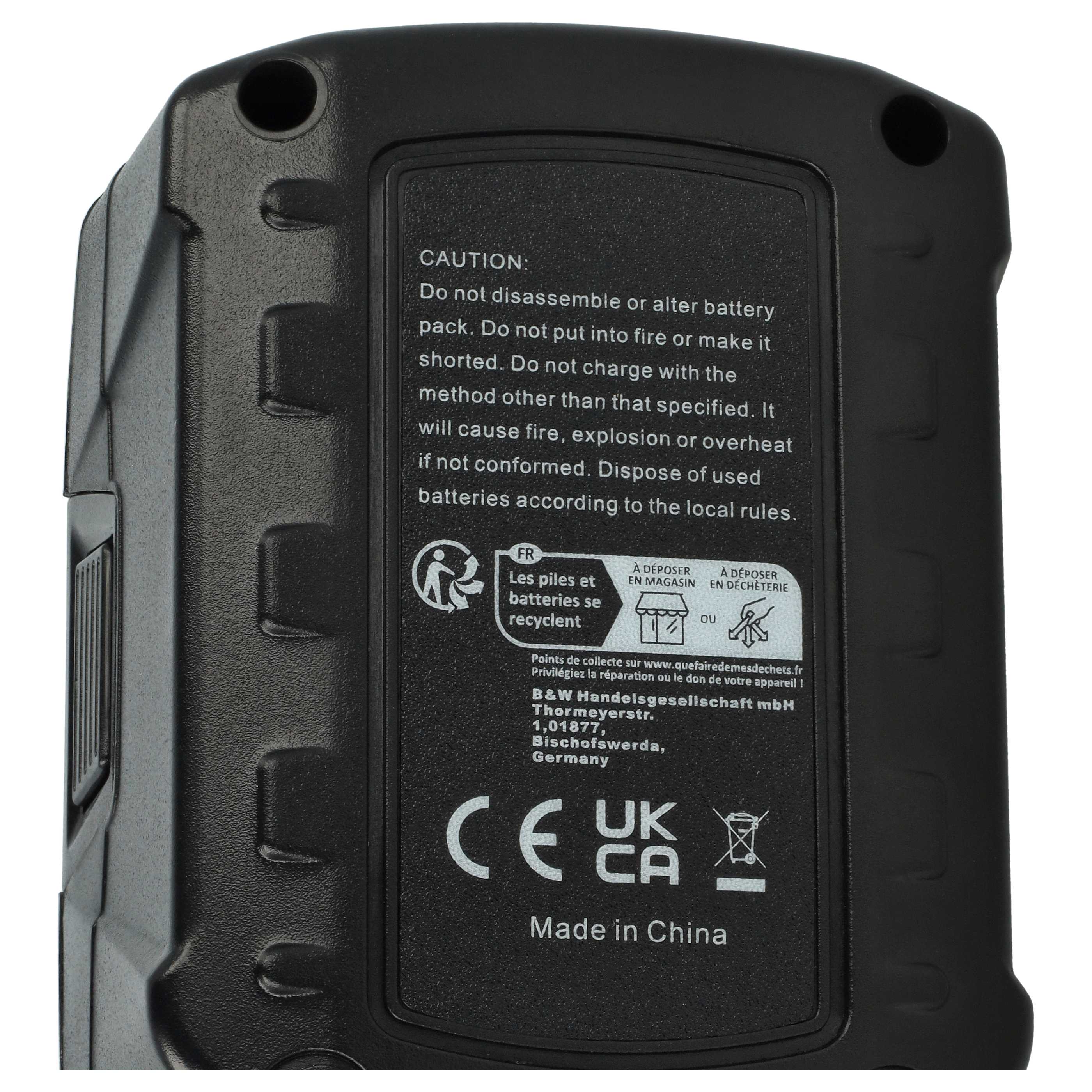 Batteria sostituisce Ryobi CB120L, BPL-1220, 130503005, 130503001 per attrezzo - 3Ah 12V Li-Ion