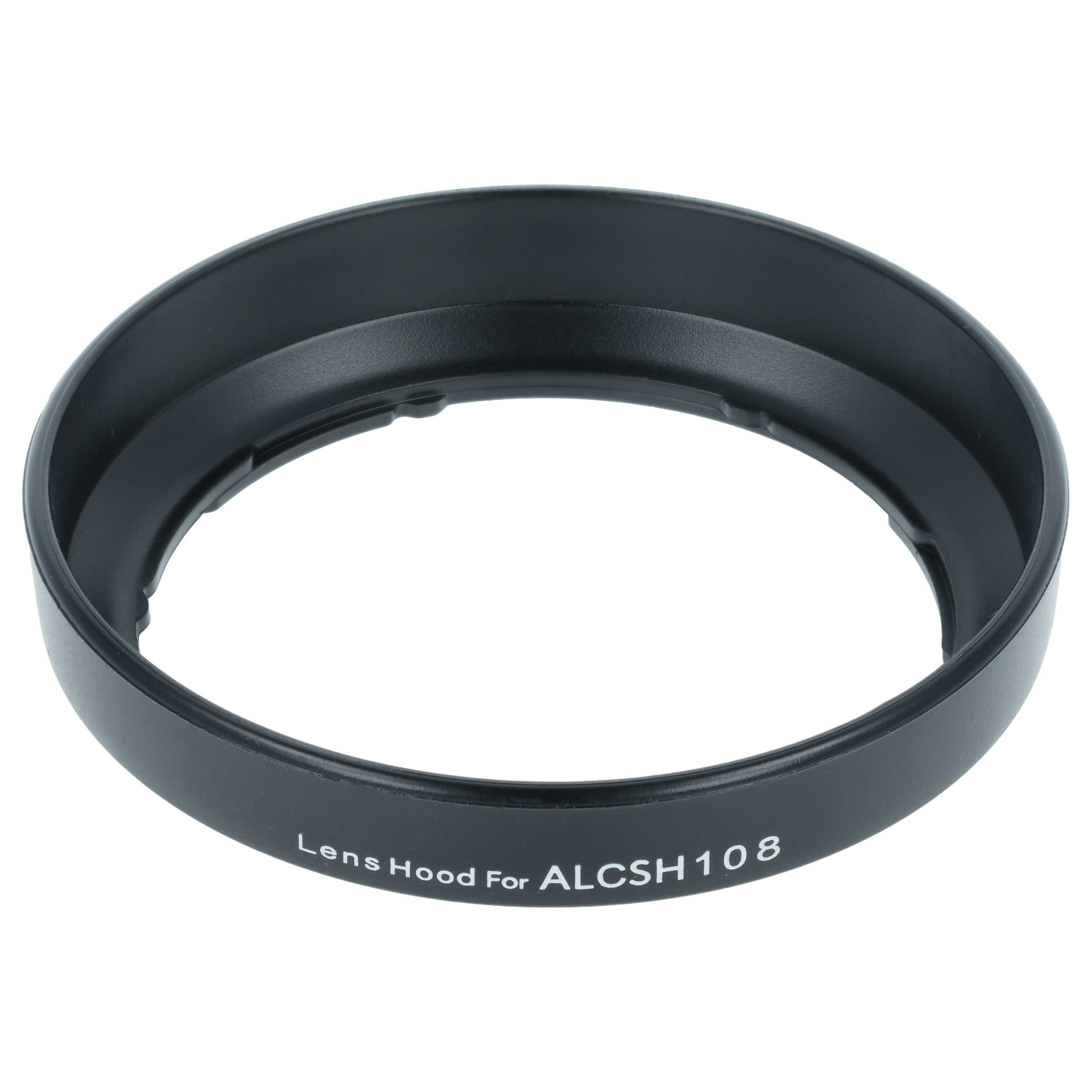 Lens Hood replaces Sony SH108, ALC-SH108 for Sony Lens with 55 mm Diameter, plastic, black