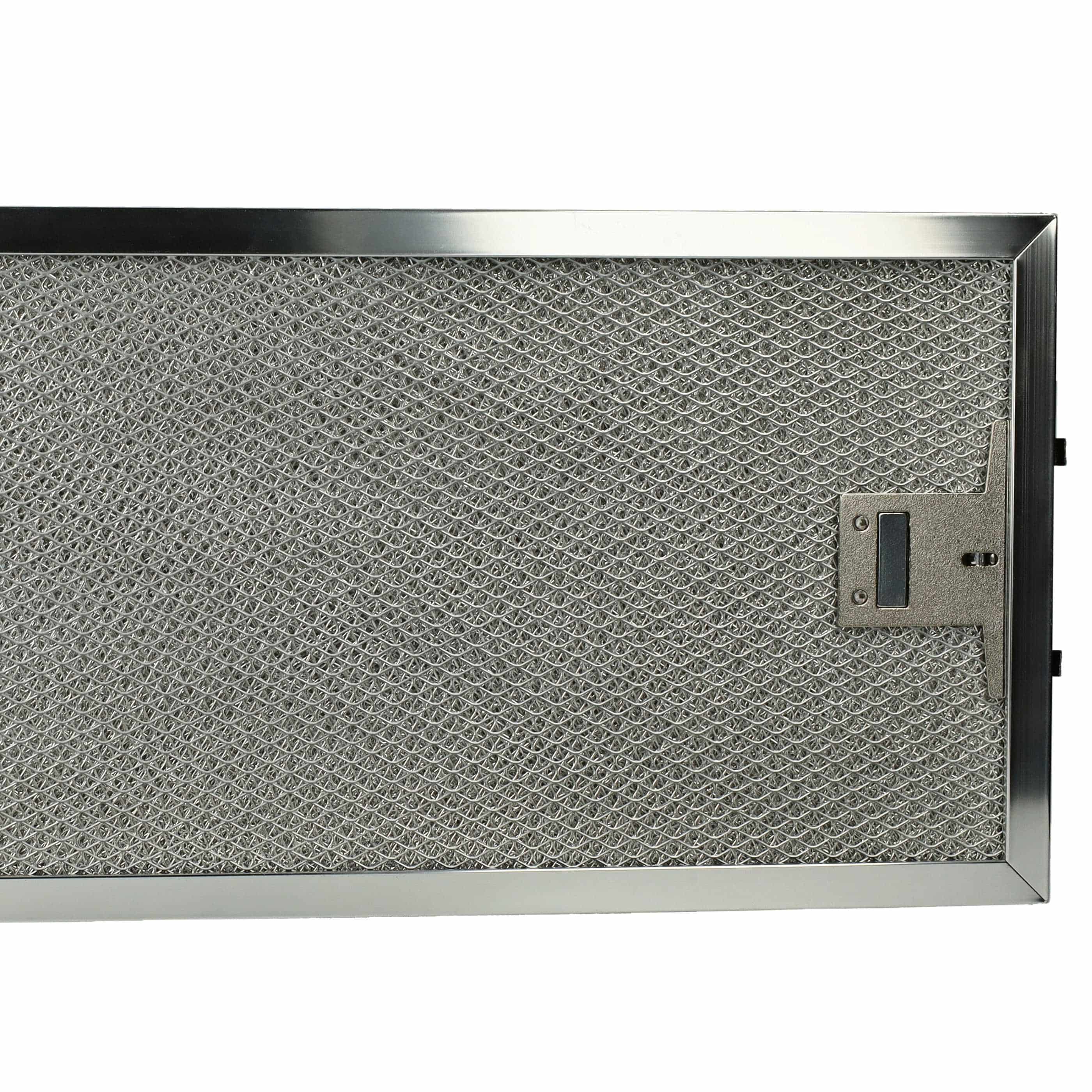 2x Filtres métal remplace Miele 8165760, 4002515616383 pour hotte aspirante