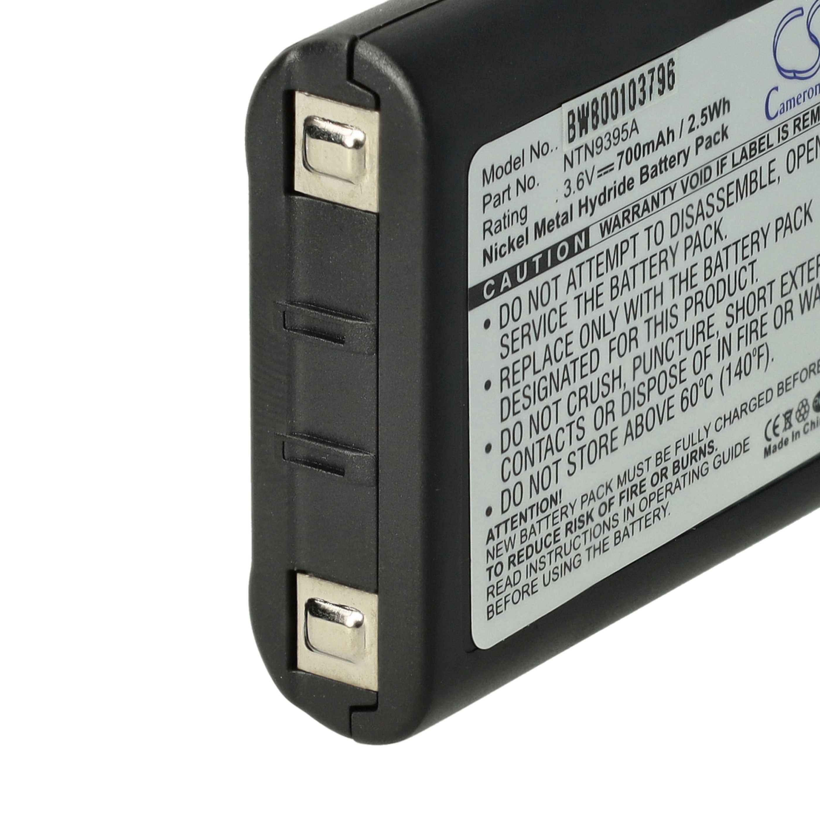 Radio 2x Battery replaces Motorola 1532, 56315, AP-4002H, 56318, AP-4002, 4002A, 53615 - 700 mAh 3.6 V NiMH