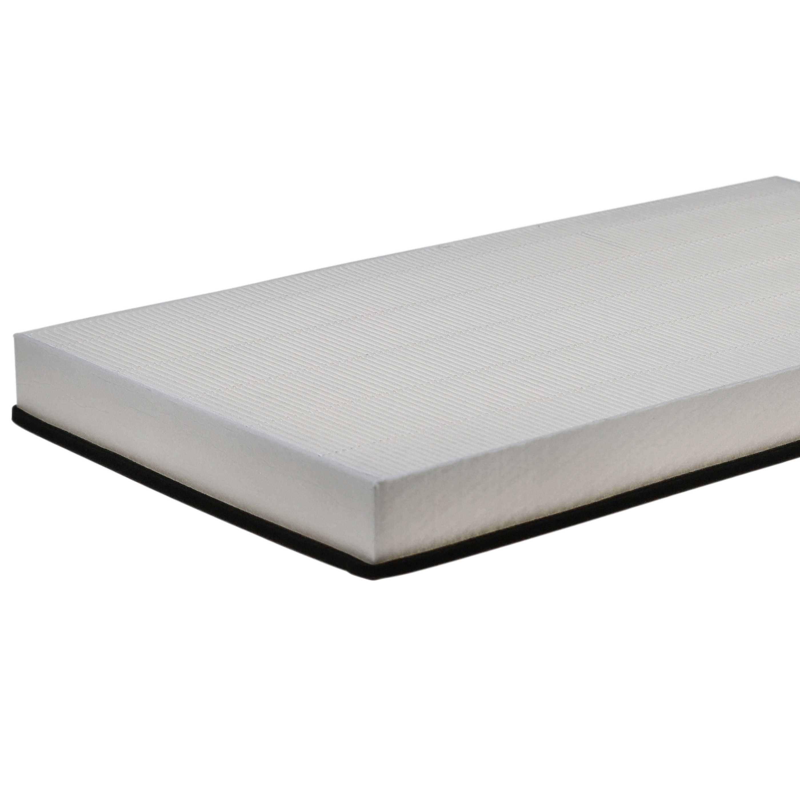 2x Pollenfilter als Ersatz für Vallox 978142 für Vallox Lüfter - Filterklasse F7, 45,3 x 22,5 x 5,2 cm