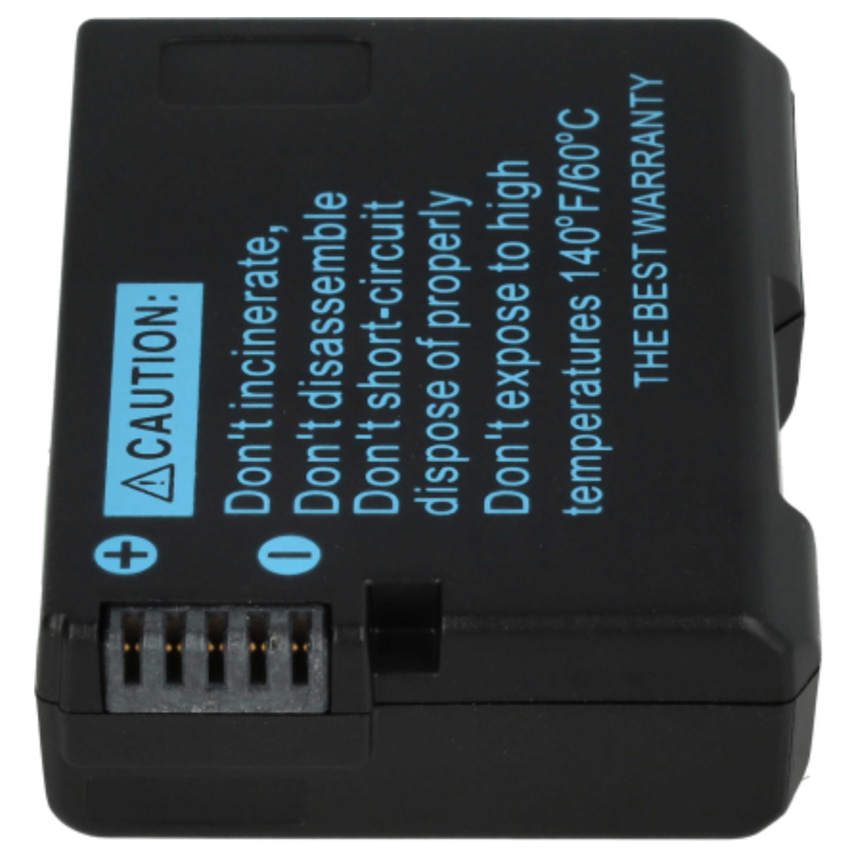 3x Battery replaces Nikon EN-EL14 - 950mAh, 7.2V, Li-Ion with Info Chip