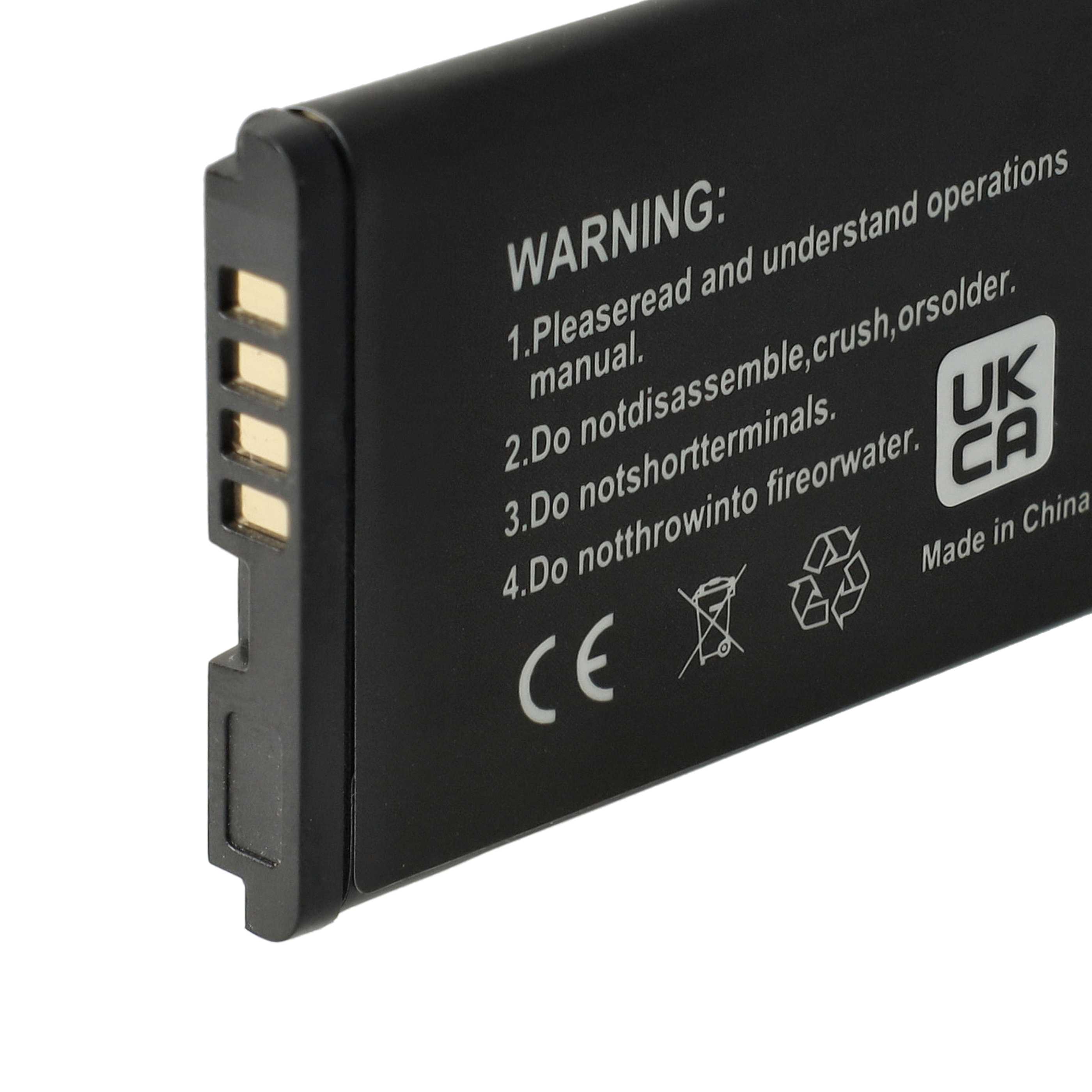 Batteria sostituisce LG IP-431a, SBPL0083509, SBPL0089901, IP-430a per cellulare - 600mAh 3,7V Li-Ion 