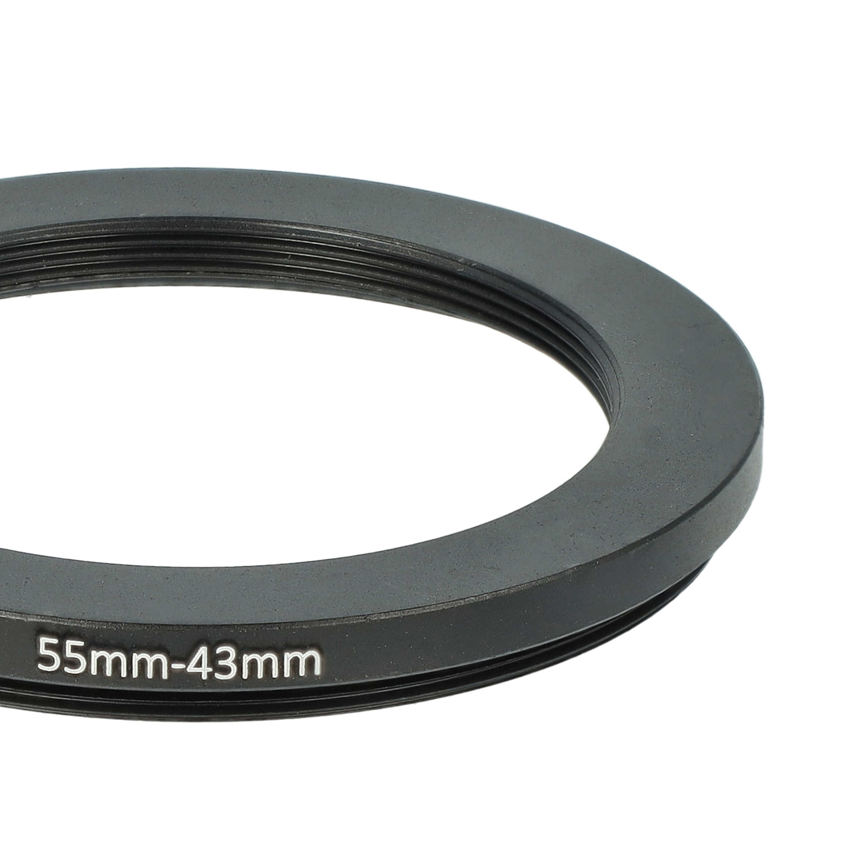 Step-Down-Ring Adapter von 55 mm auf 43 mm für diverse Kamera Objektive