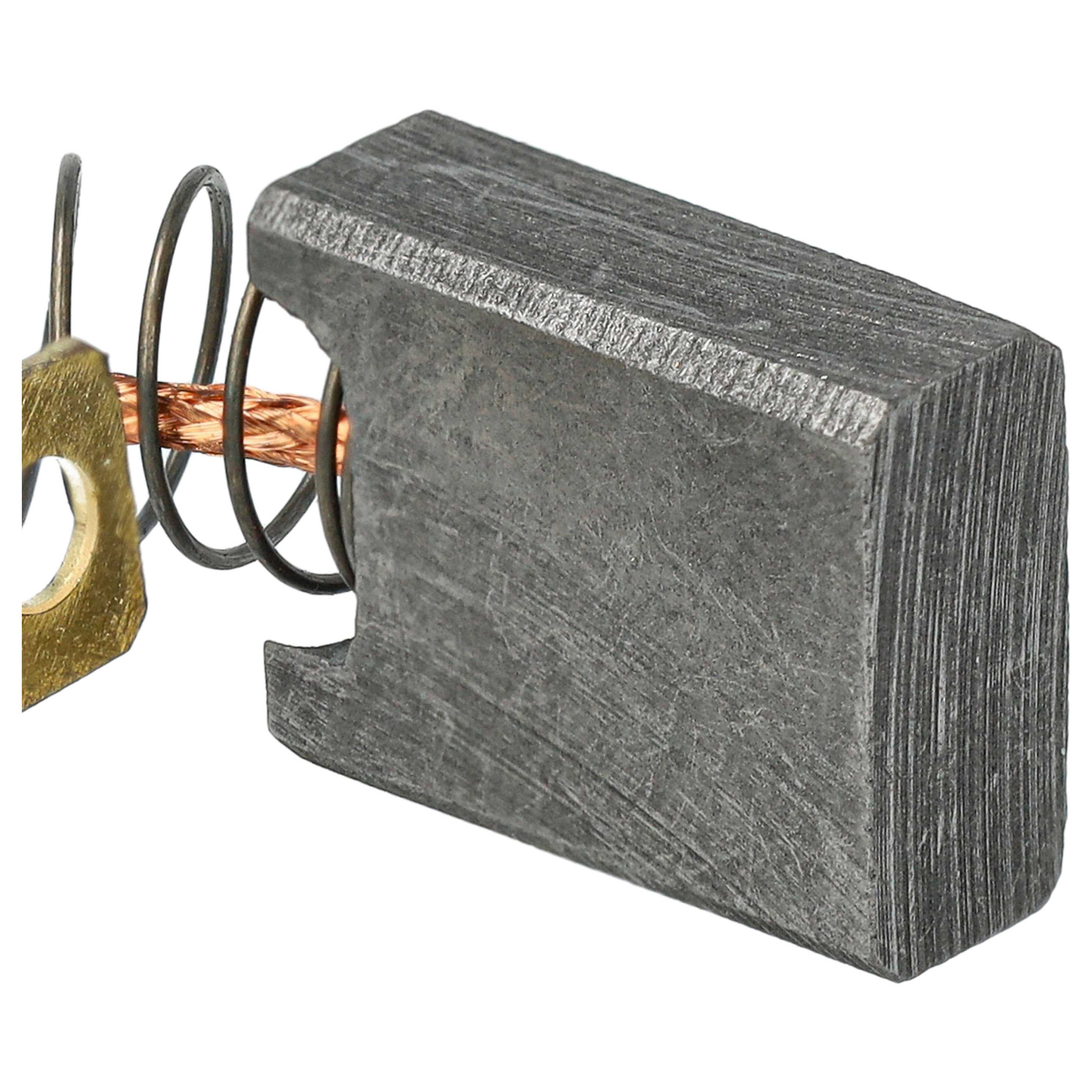 6x Kohlebürste als Ersatz für Kärcher 4002667601930, 6.610-091.0 für Elektrowerkzeug - 9 x 19 x 24mm