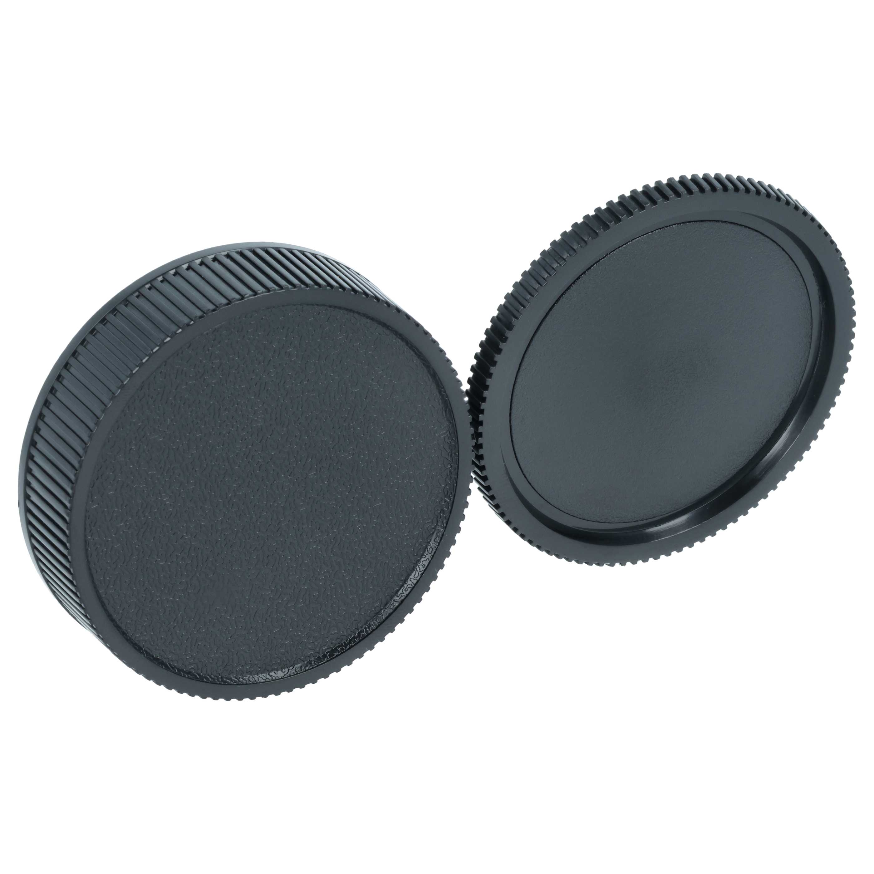 vhbw Lot de bouchons d'objectif compatible avec Carl Zeiss / Leica objectifs - Caches avant et arrière