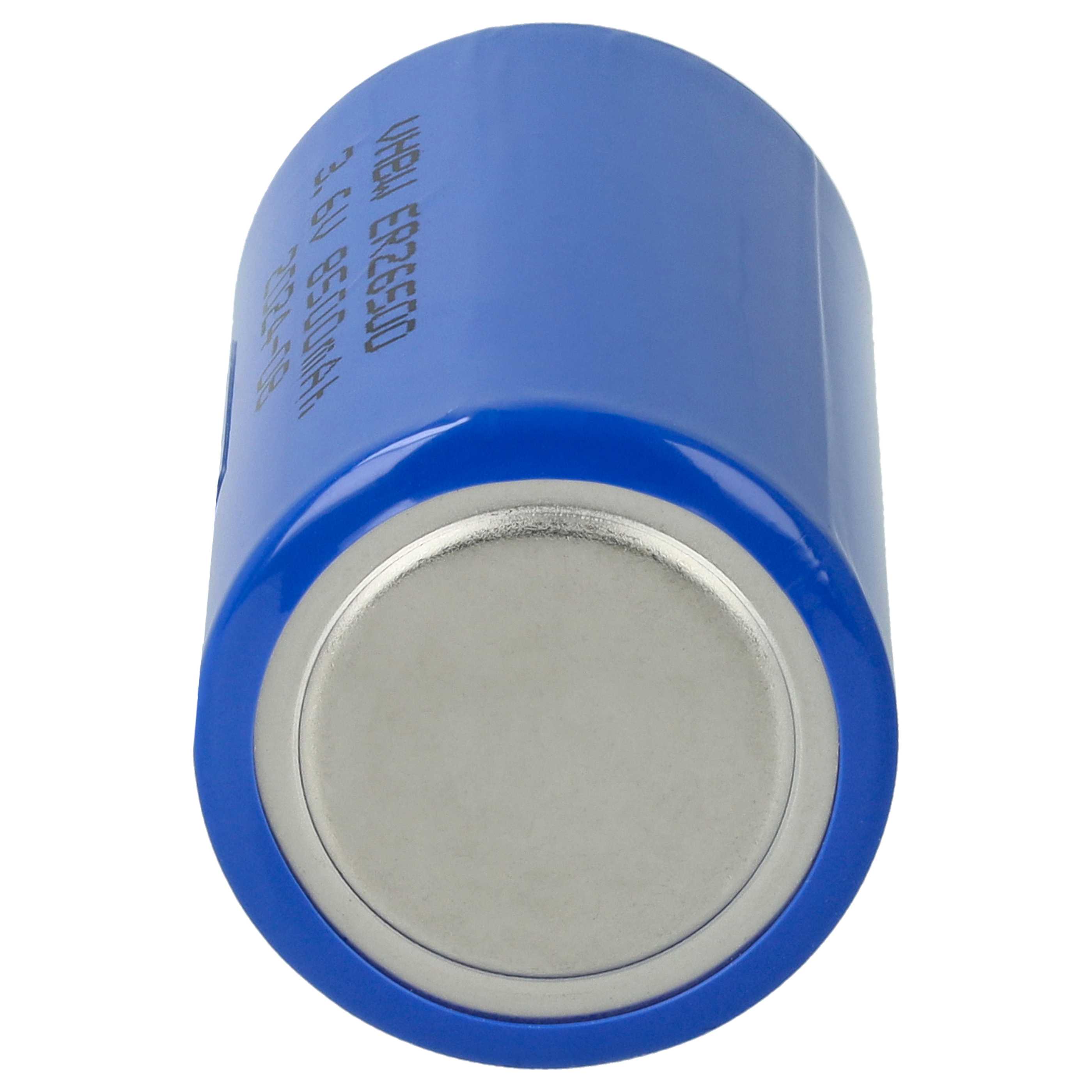 10x Bateria ER26500 (Size C) - 8500 mAh 3,6 V Li-SOCl2