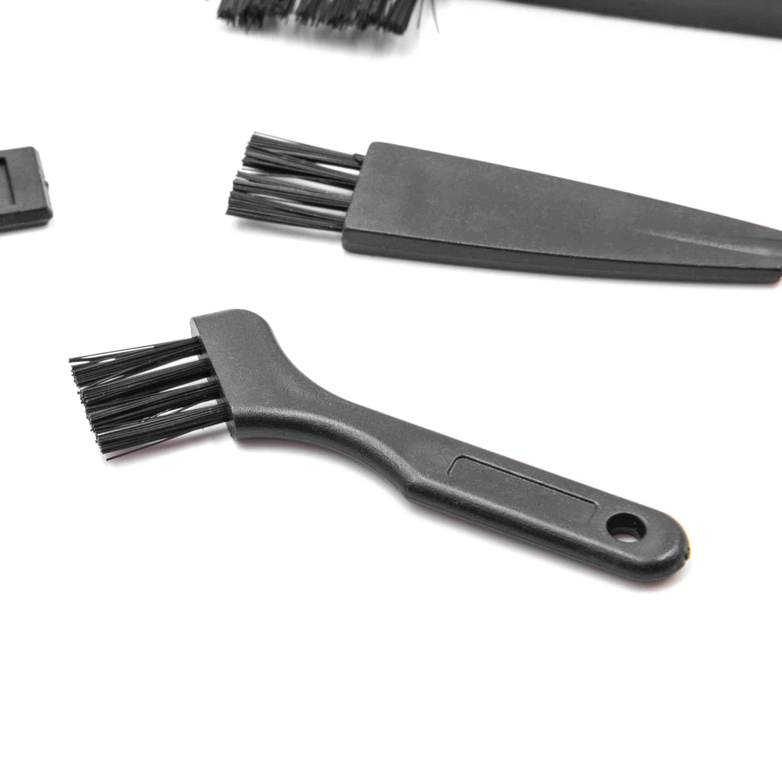9x Brosse de nettoyage pour rasoir, tondeuse à barbe ou cheveux 