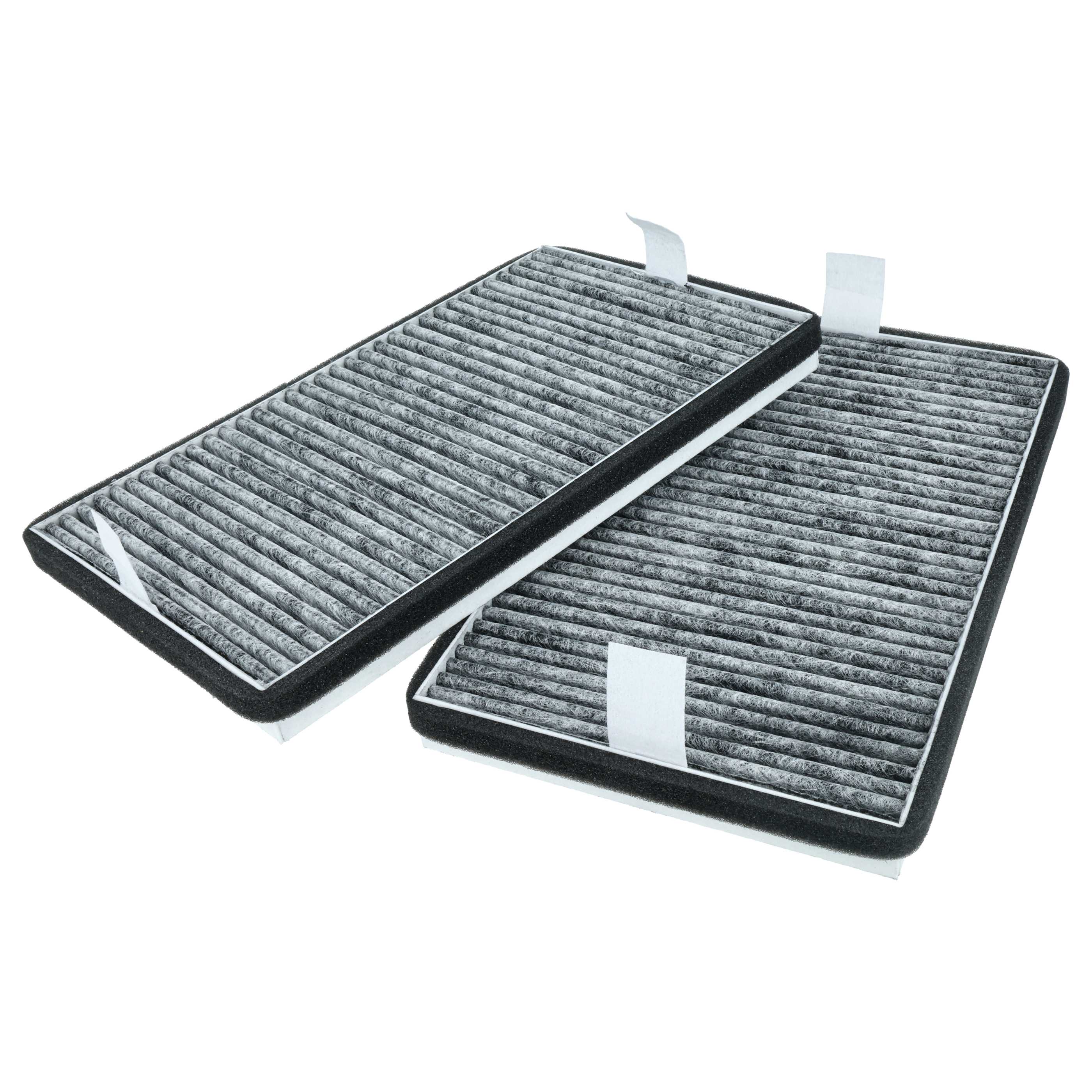4x Filtres à charbon actif remplace Miele DKF 19-P, 11762560 pour hotte Miele