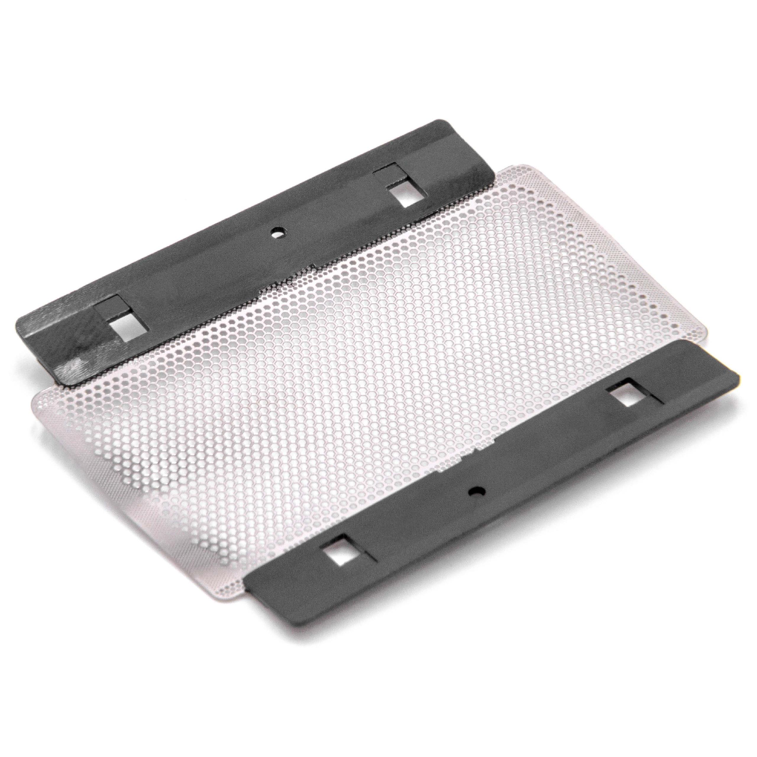 2x bloc de lames / grille de rasoir pour Braun 3600 - acier inoxydable / nickel