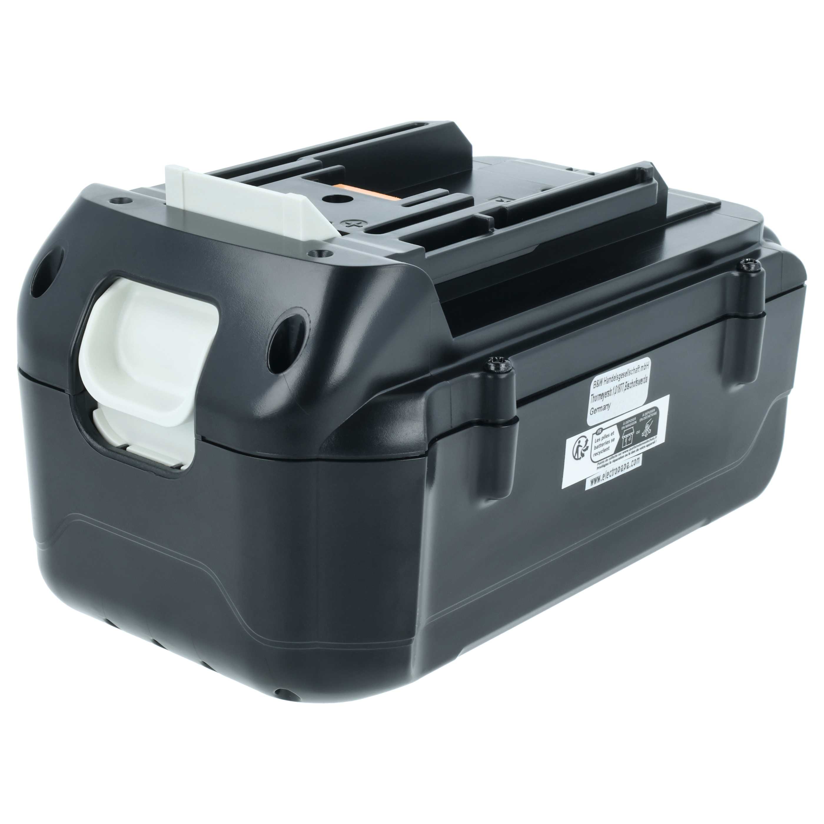 3x Battery replaces Makita 194873-2, 194874-0, 195410-5, BL3622A Electric Power Tool - 3000 mAh, 36 V, Li-Ion