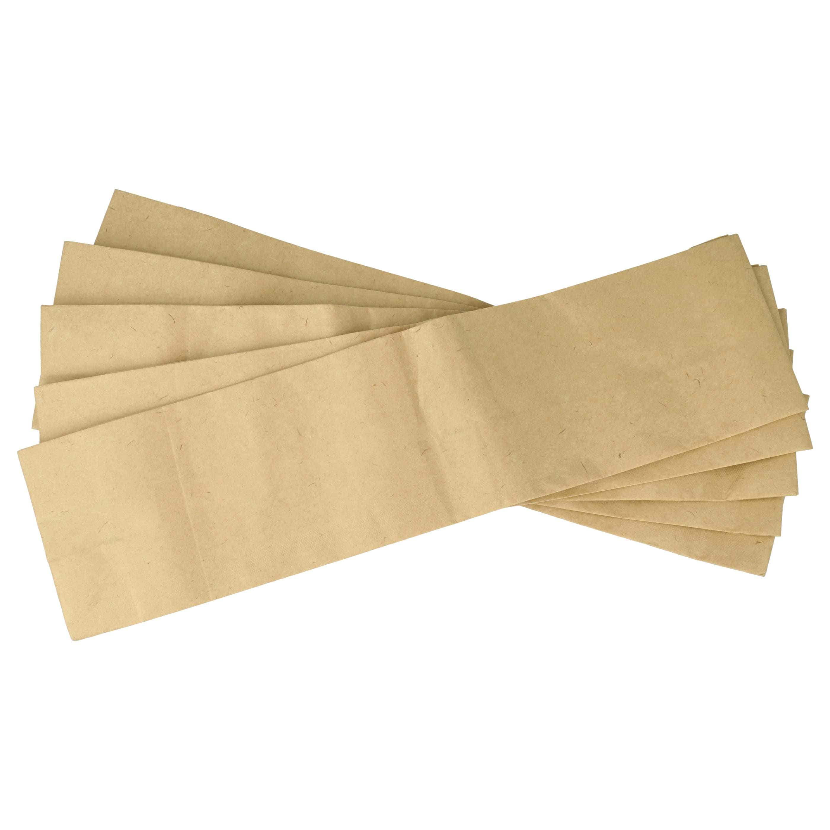 20x Sac remplace Johnson Diversy Tapiset 38, Tapiset 45, 8502.16 pour aspirateur Alto - carton, papier filtre