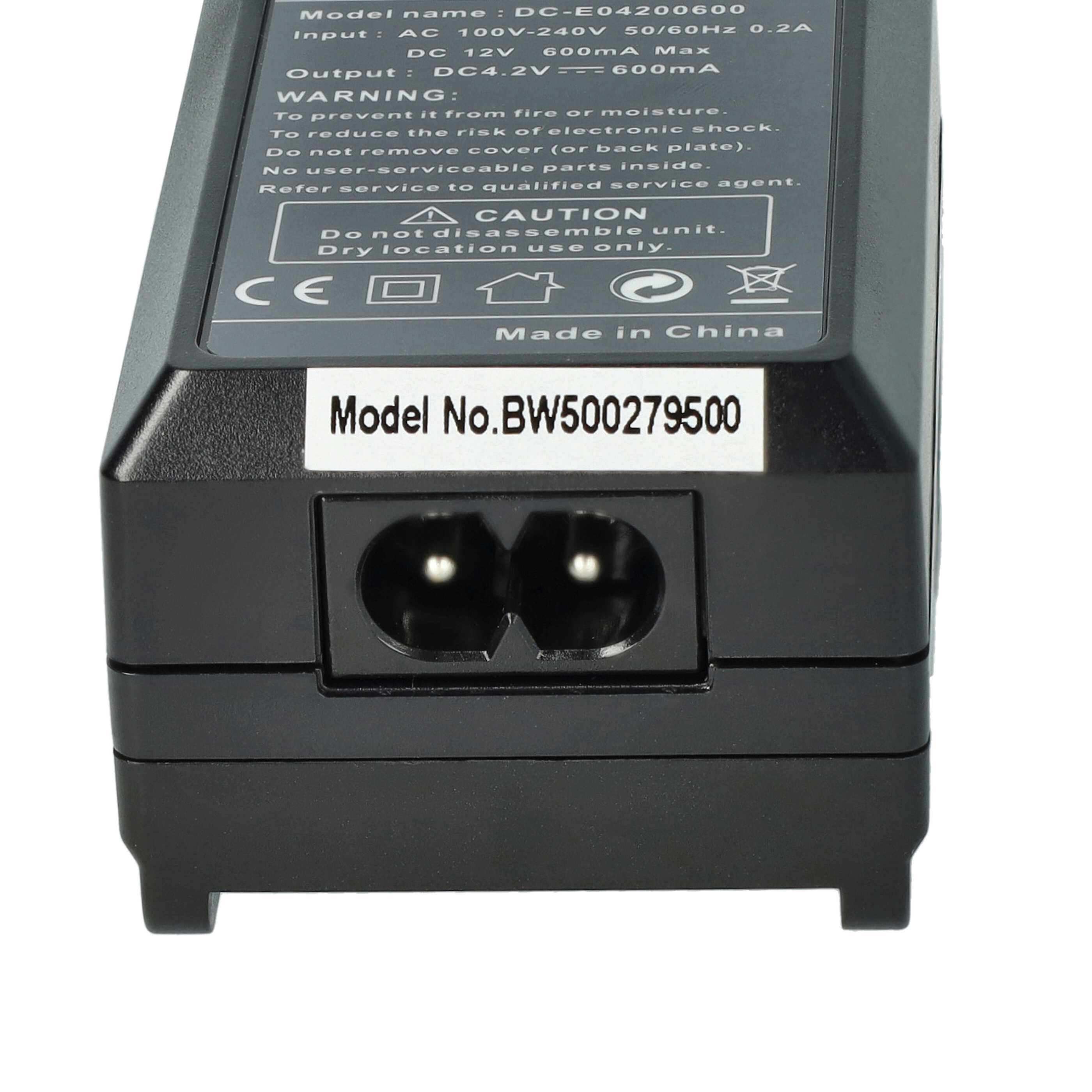 Ładowarka do aparatu Lumix DMC-TZ1 i innych - ładowarka akumulatora 0,6 A, 4,2 V