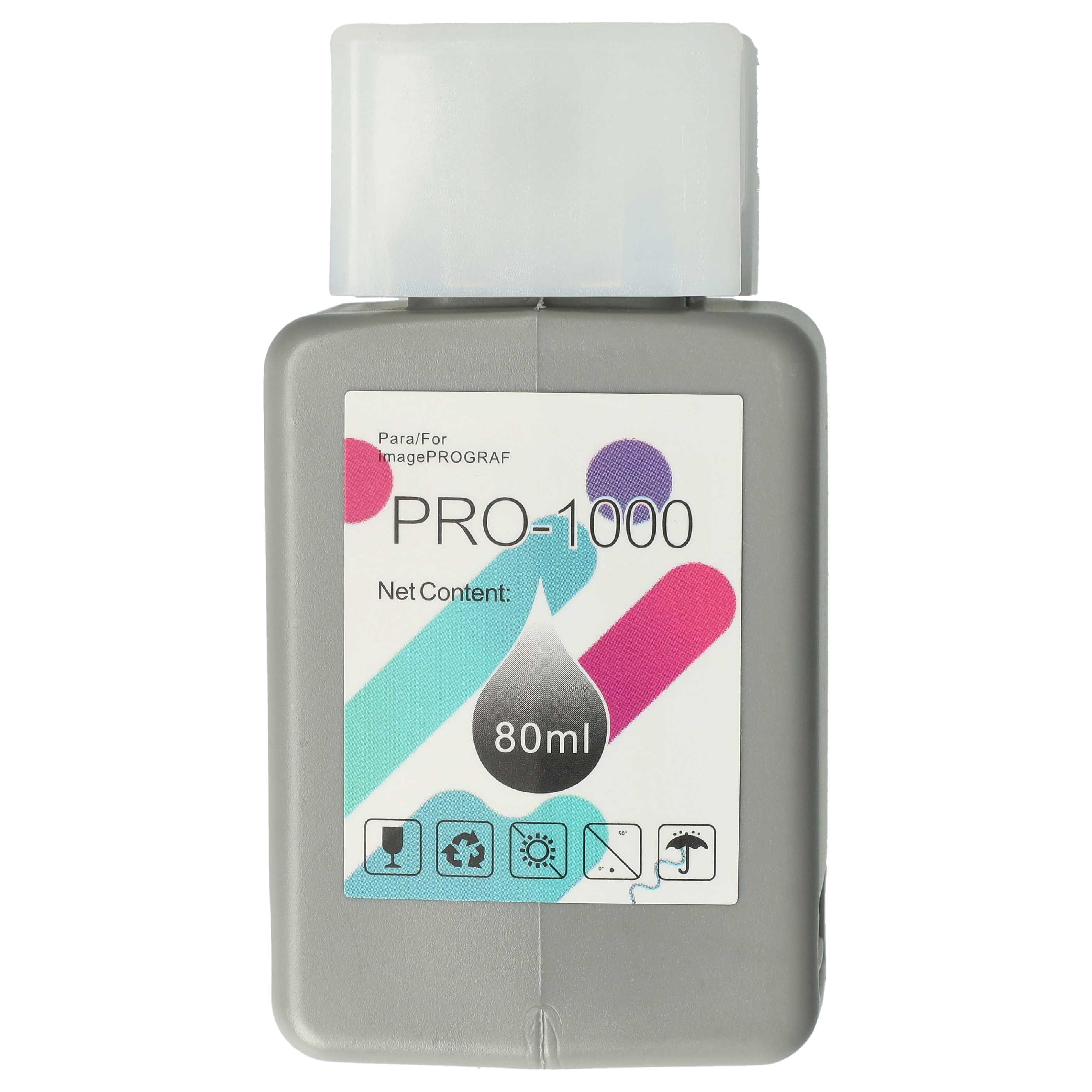Tintenpatrone passend für Canon Imageprograf PRO-1000 Drucker - Chroma Optimizer 80ml + Chip