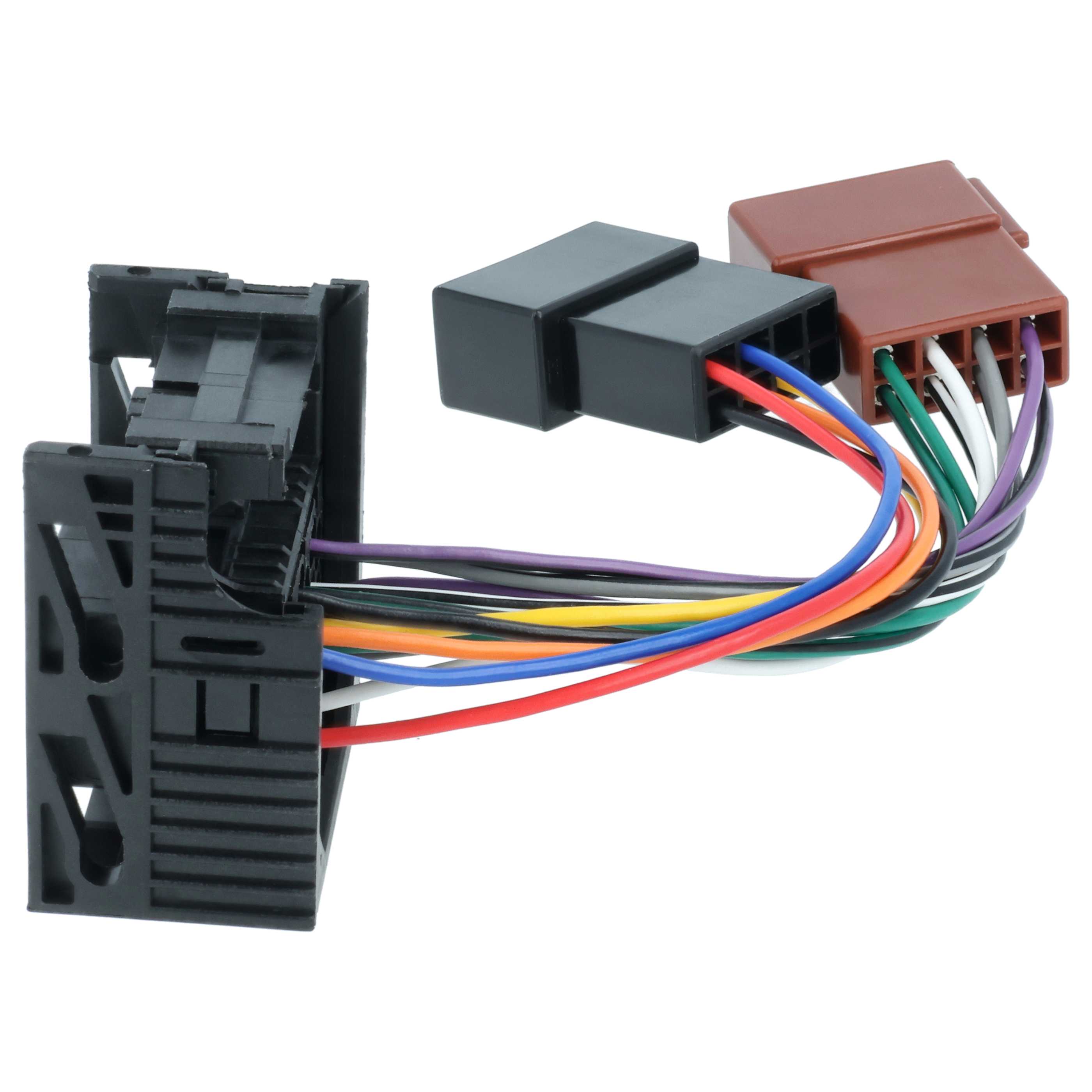 Universal ISO Adapter passend für Land Rover, BMW, Rover 3er Serie diverse Autoradios u.a. - ISO 10487 Stecker