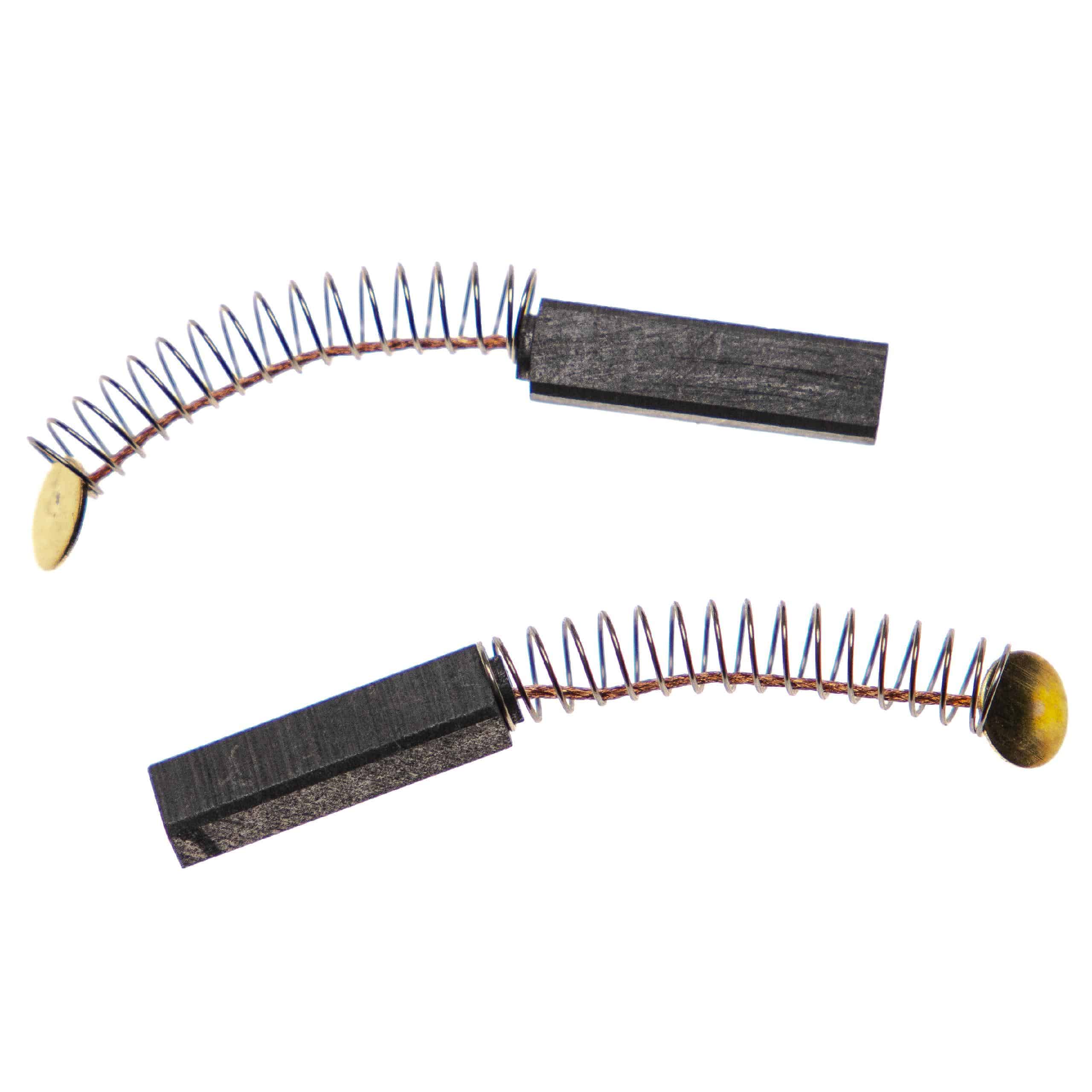 2x Carbon Brush suitable for Kenwood MixerA700 Electric Power Tools + Spring, 19.5 x 5.5 x 4mm