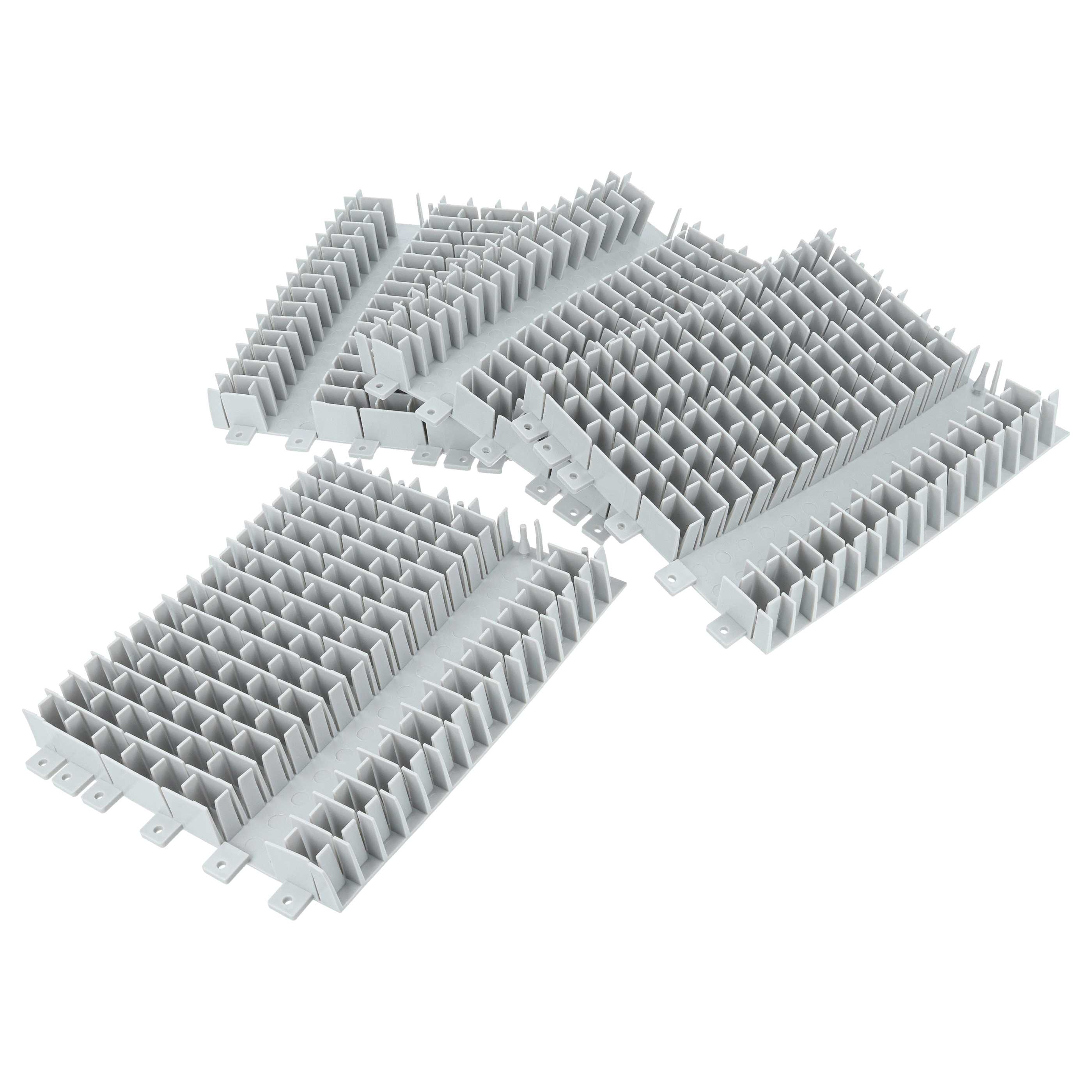 4x Bürste als Ersatz für Dolphin 6101656-R4 für Dolphin Poolroboter, Poolsauger