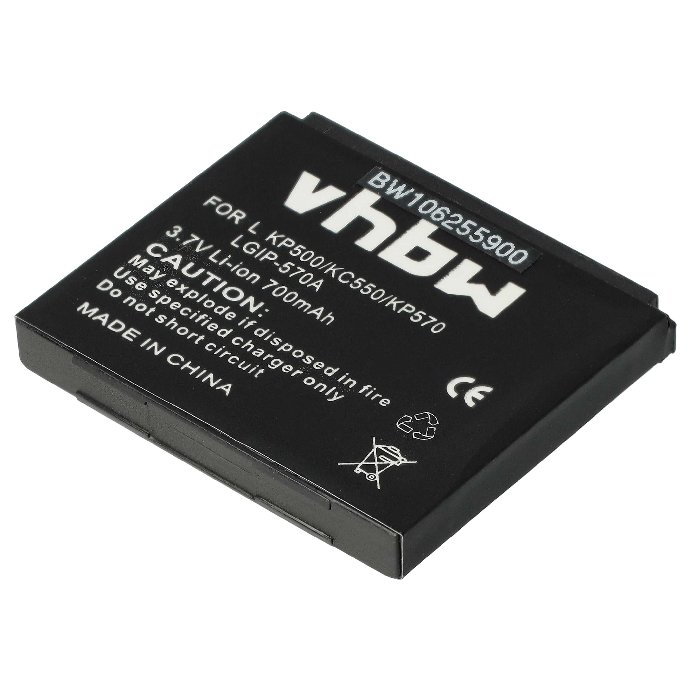 Mobile Phone Battery Replacement for LG IP-570A - 700 mAh 3.7 V Li-Ion