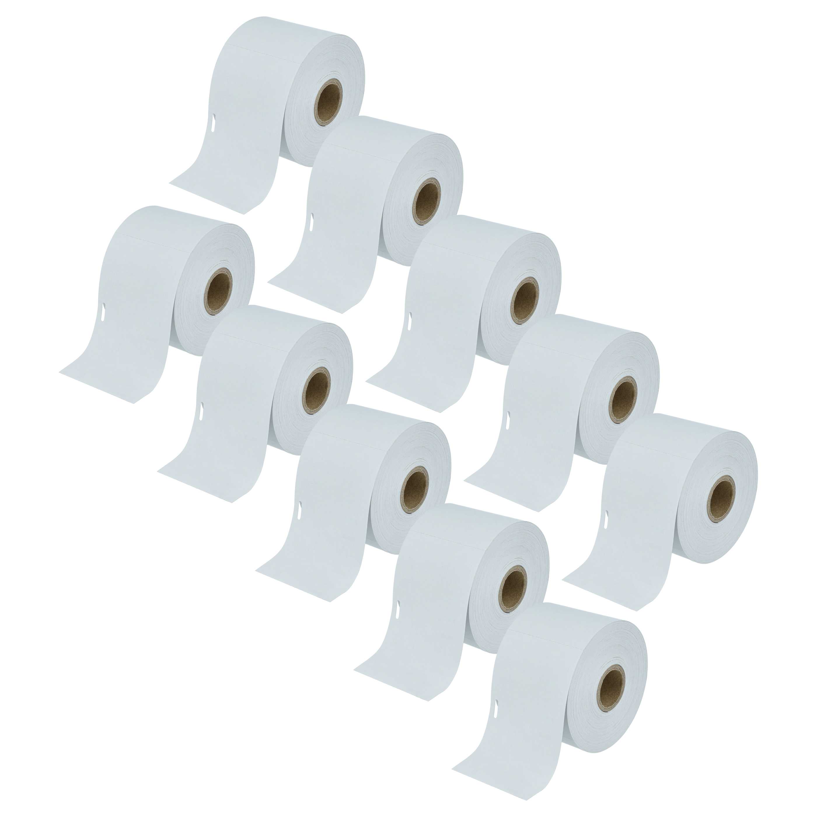 10x Label Roll replaces Dymo S0929110 Labeller - 62 mm x 106 mm
