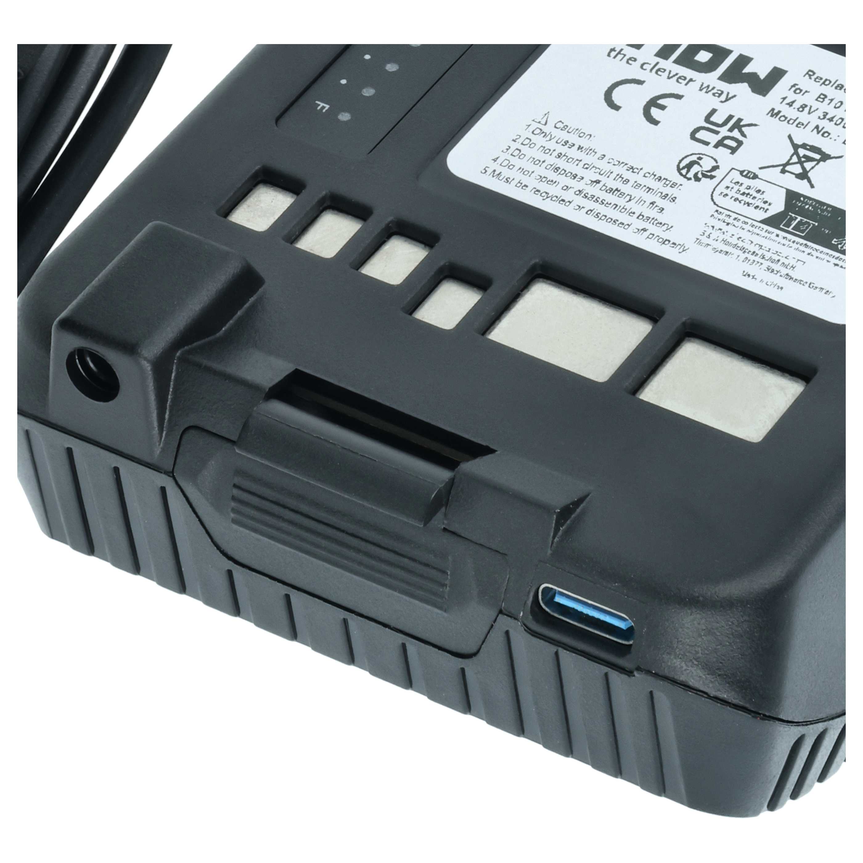 Akku für Kamera wie Profoto B10 u.a., Li-Ion, 14.8 V, 3400 mAh