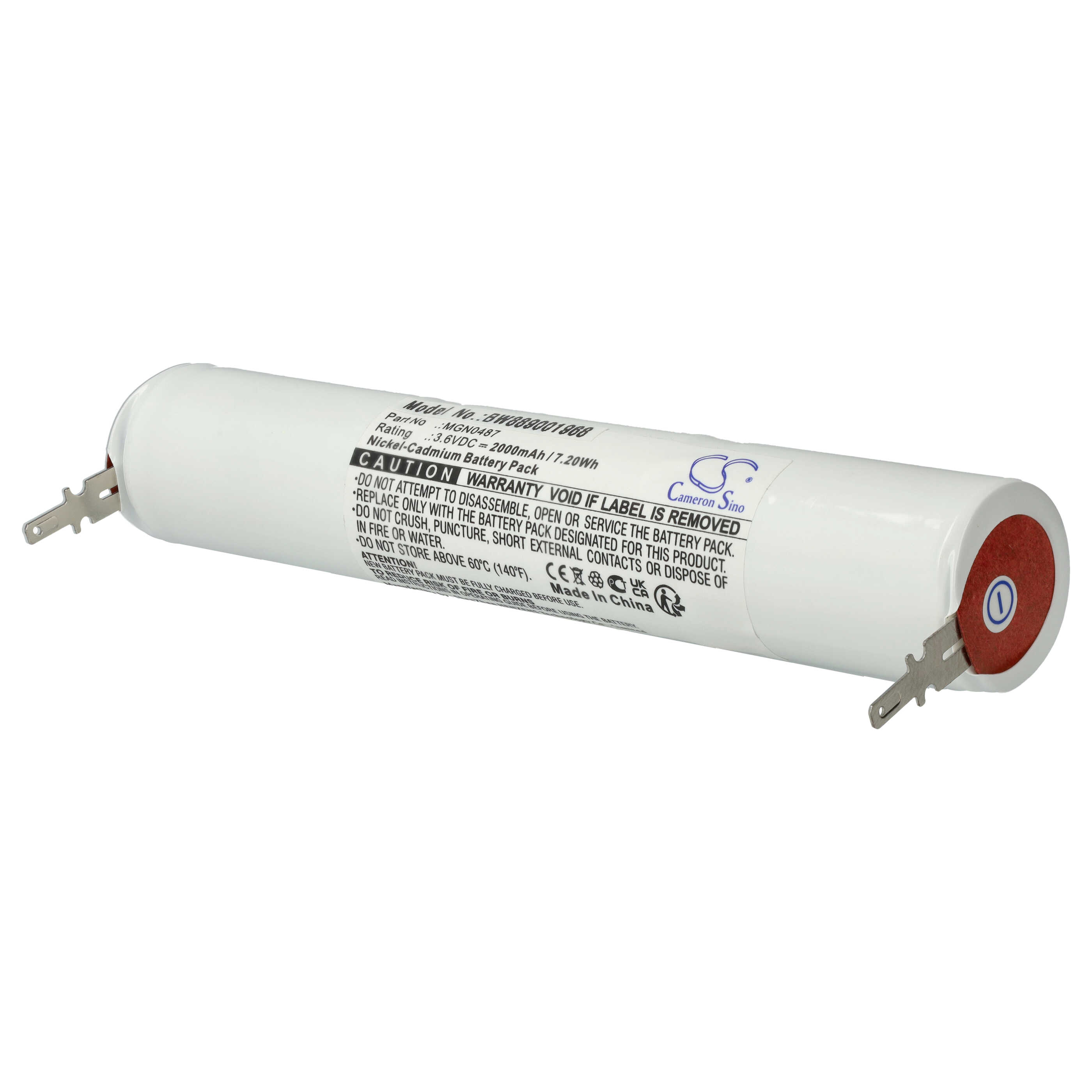 Akumulator do oświetlenia awaryjnego zamiennik Schneider OVA TD110431 - 2000 mAh 3,6 V NiCd