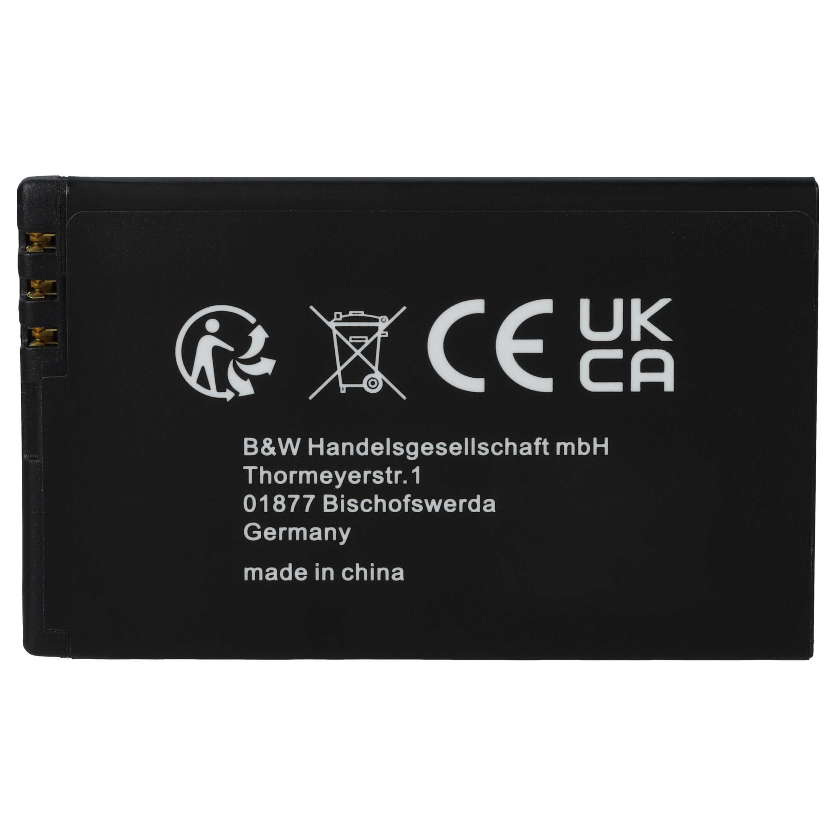 Batería reemplaza Blu N4U85T para - 1200 mAh 3,7 V Li-Ion