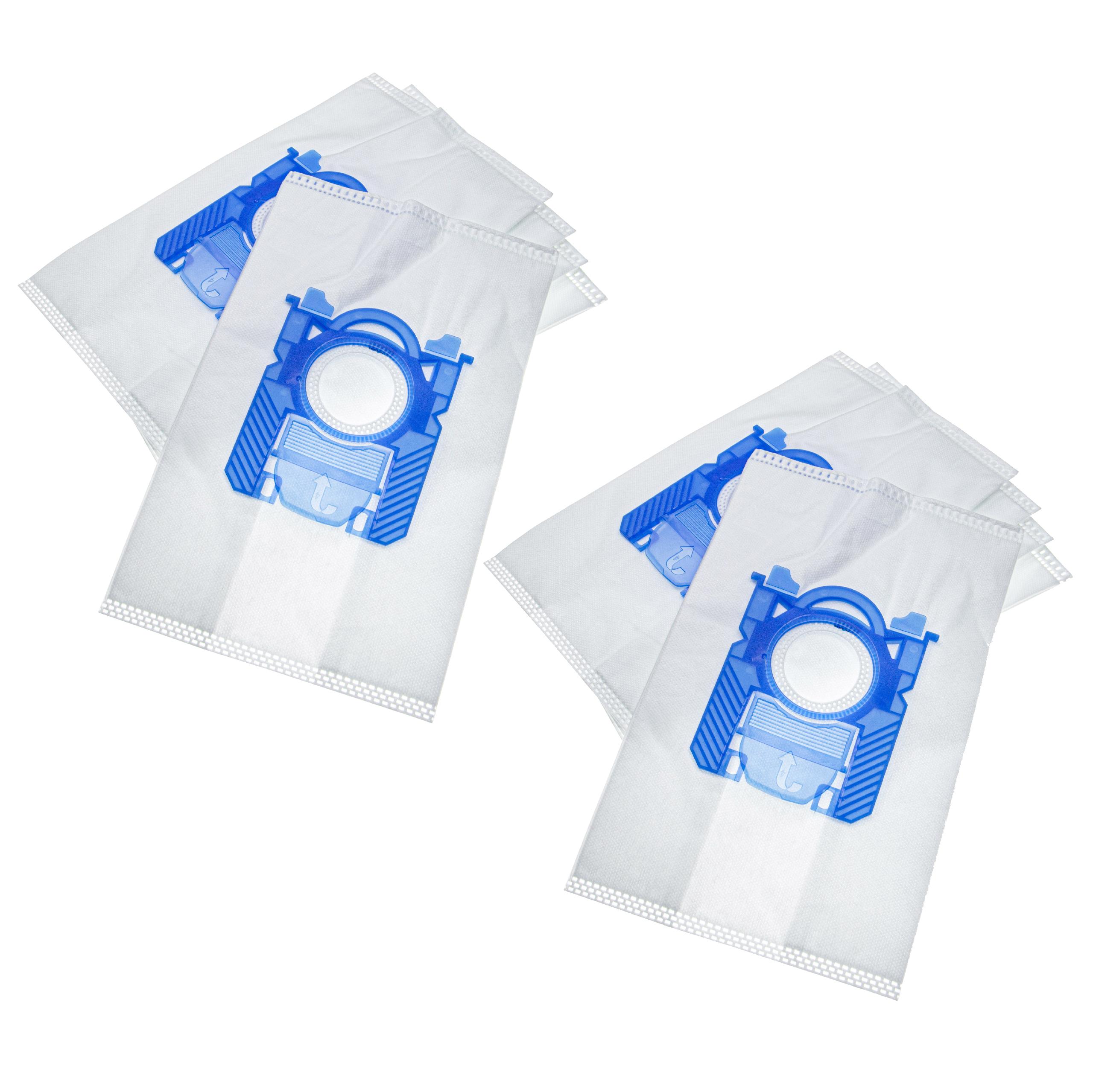 10x Sac remplace AEG 900168824/2, Gr201SM pour aspirateur Satrap - microfibre non tissée