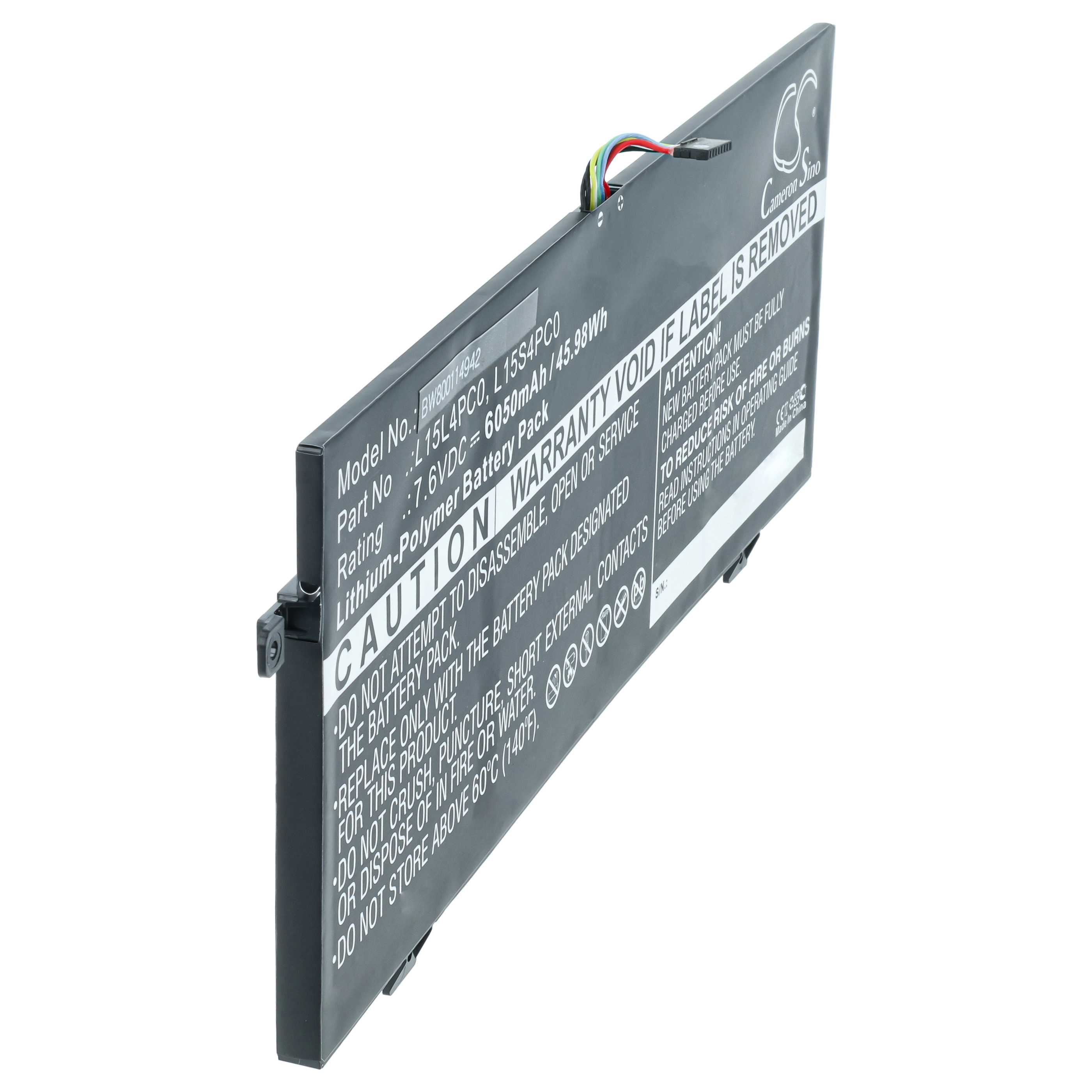 Akumulator do laptopa zamiennik Lenovo L15L4PCO, L15S4PC0, L15L4PC0 - 6050 mAh 7,6 V LiPo