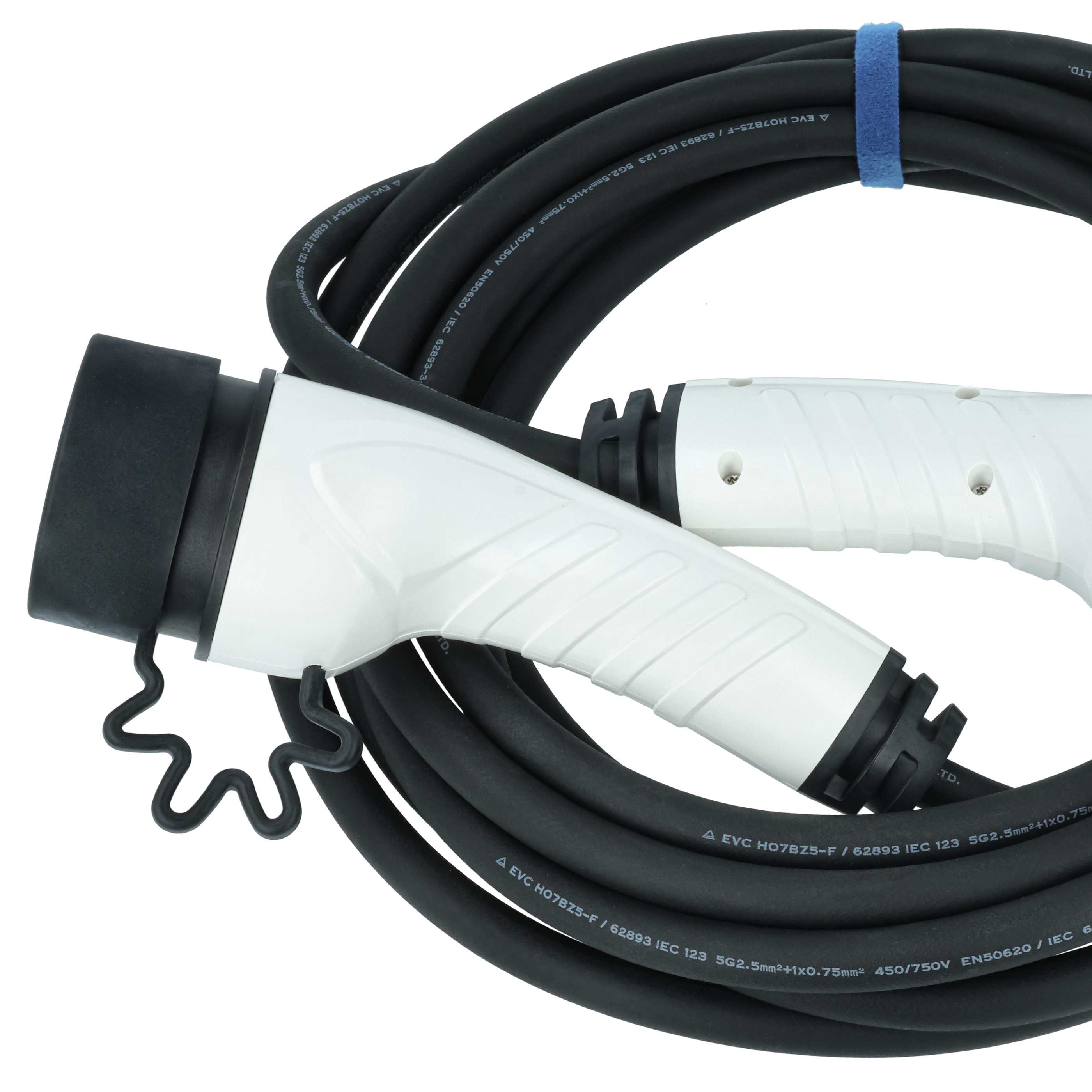 Charging Cable - Type 2 to Type 2 Cable, 3-phase, 16 A, 11 kW, 7 m