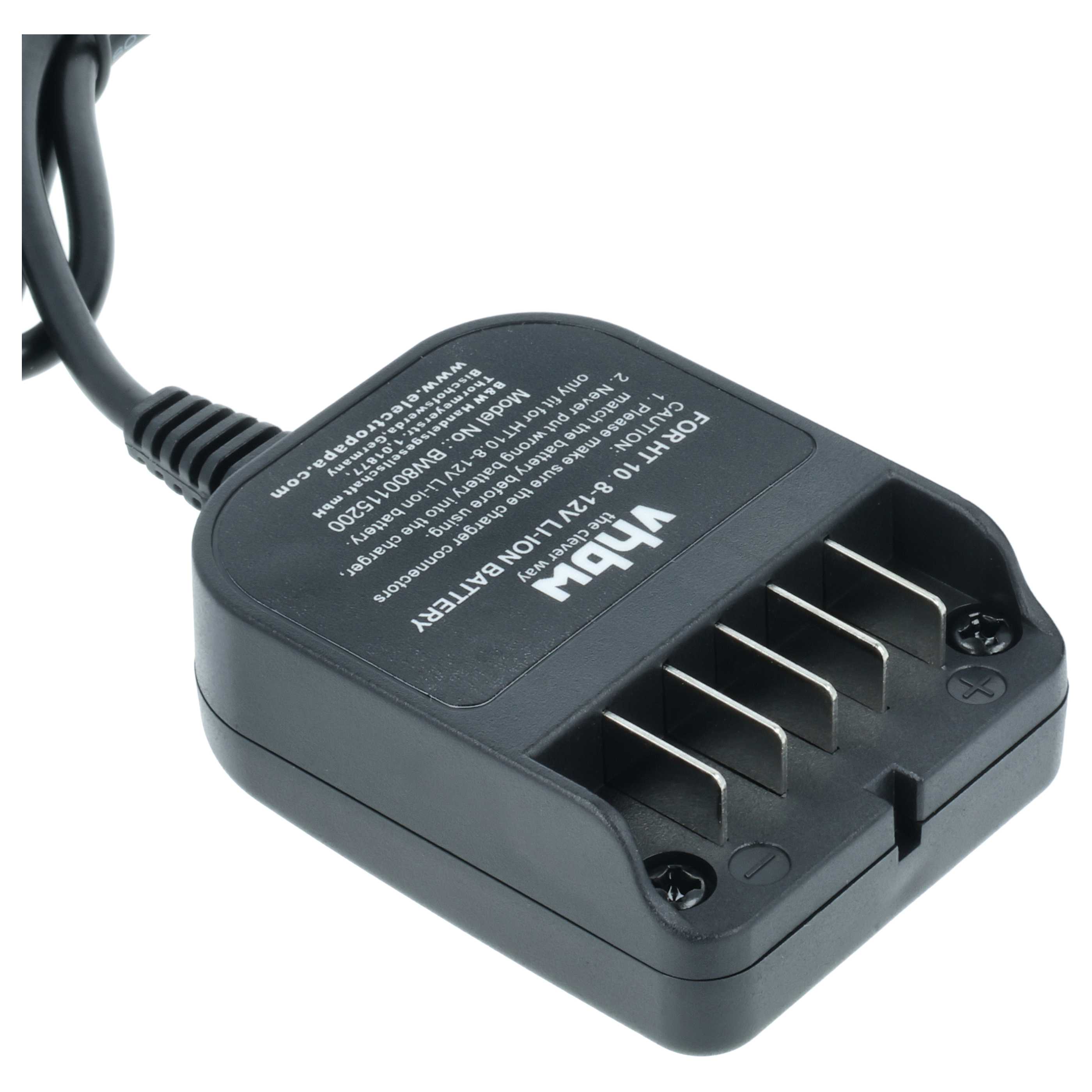 Charger suitable for Hitachi, Hitachi Hikoki CJ10DL Power Tool Batteries etc. - Li-Ion, 1.5A