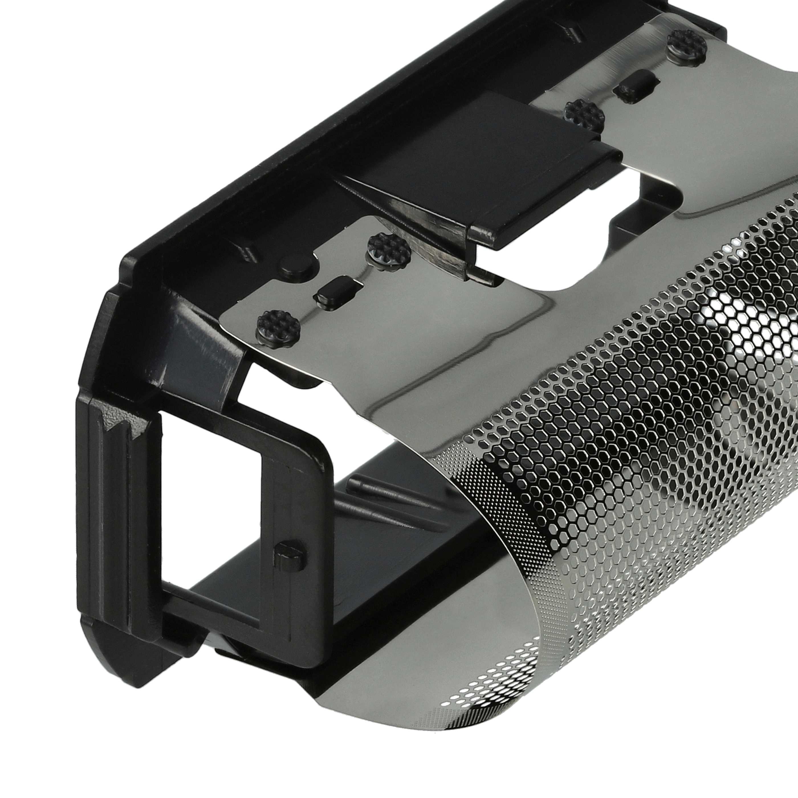 3x Shaver Foil replaces Braun 265, 5235760, SB235, SB265, 235 for Razor - incl. Frame, Black/Silver