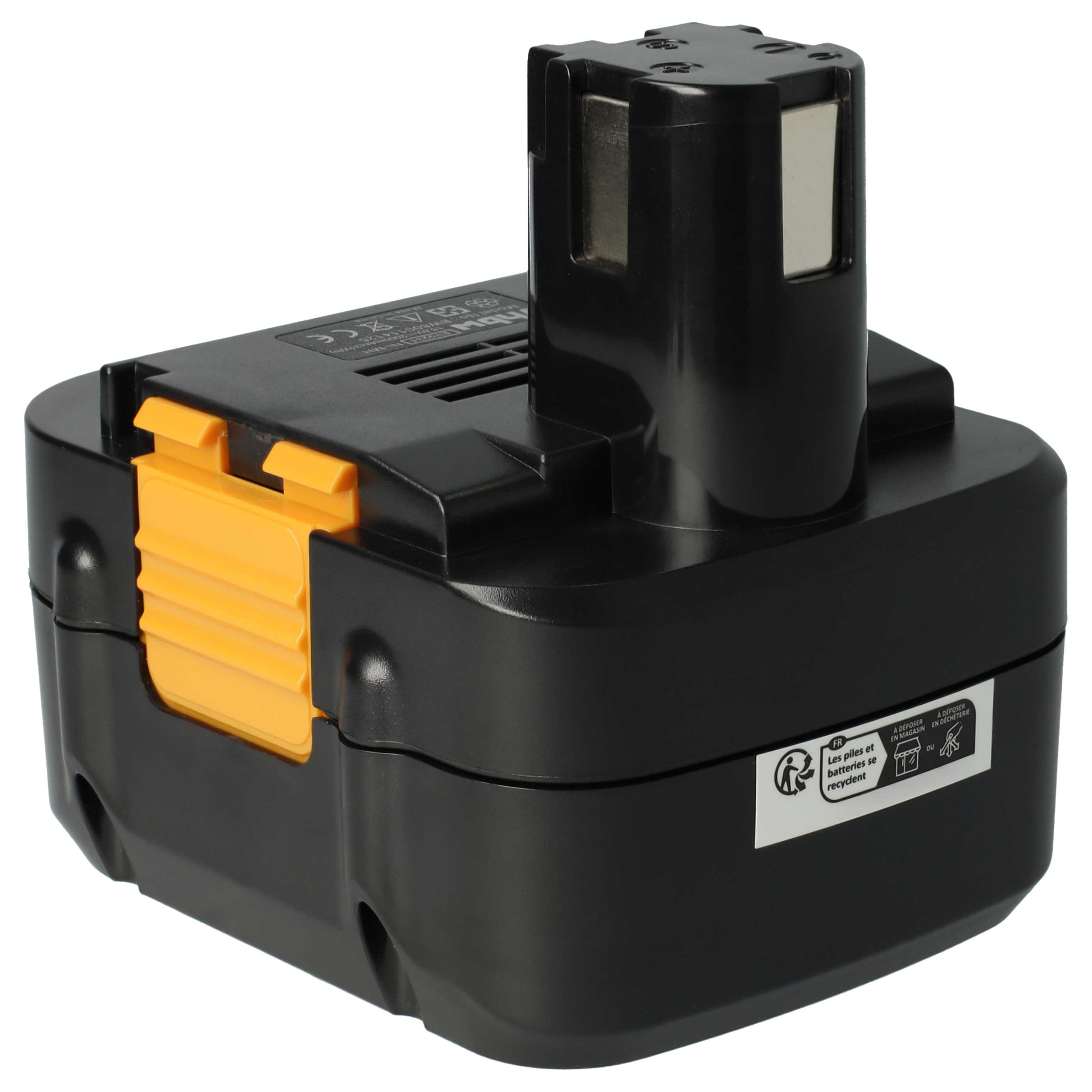 Battery replaces Panasonic EY9219, EY9137, EY9136B, EY9136 Electric Power Tool - 2000 mAh, 15.6 V, NiMH
