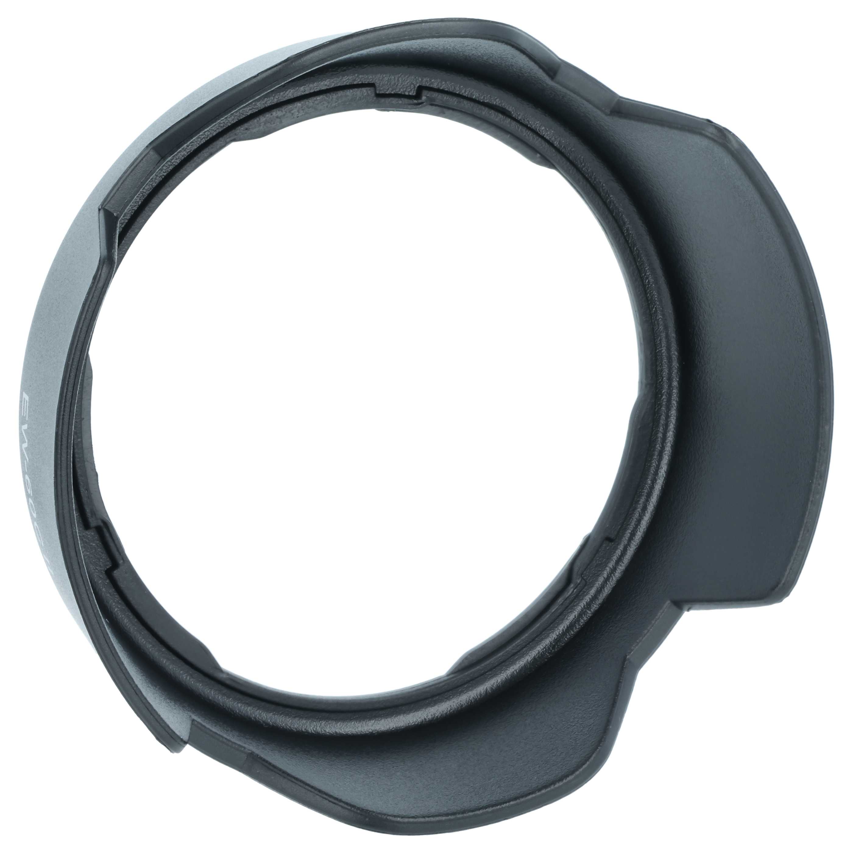 Lens Hood replaces Canon EW-60C II for Canon Lens with 58 mm Diameter, plastic, black