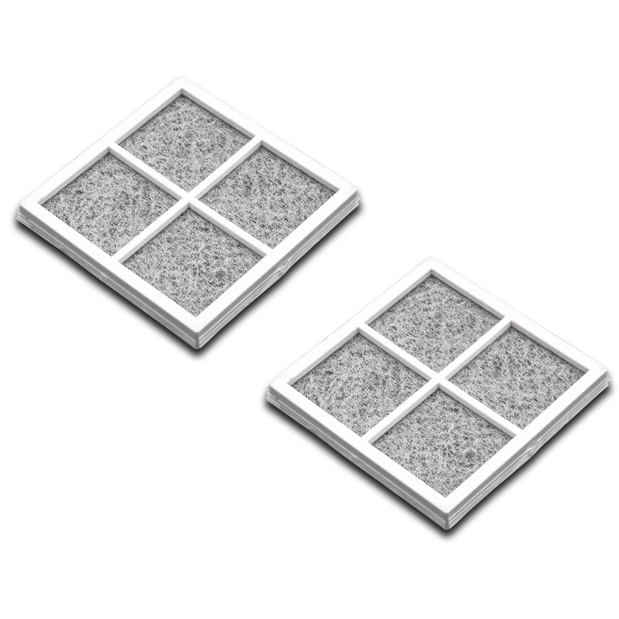 2x Activated Carbon Filter replaces LG ADQ73334008, ADQ73214404, LT120F for LG Refrigerator