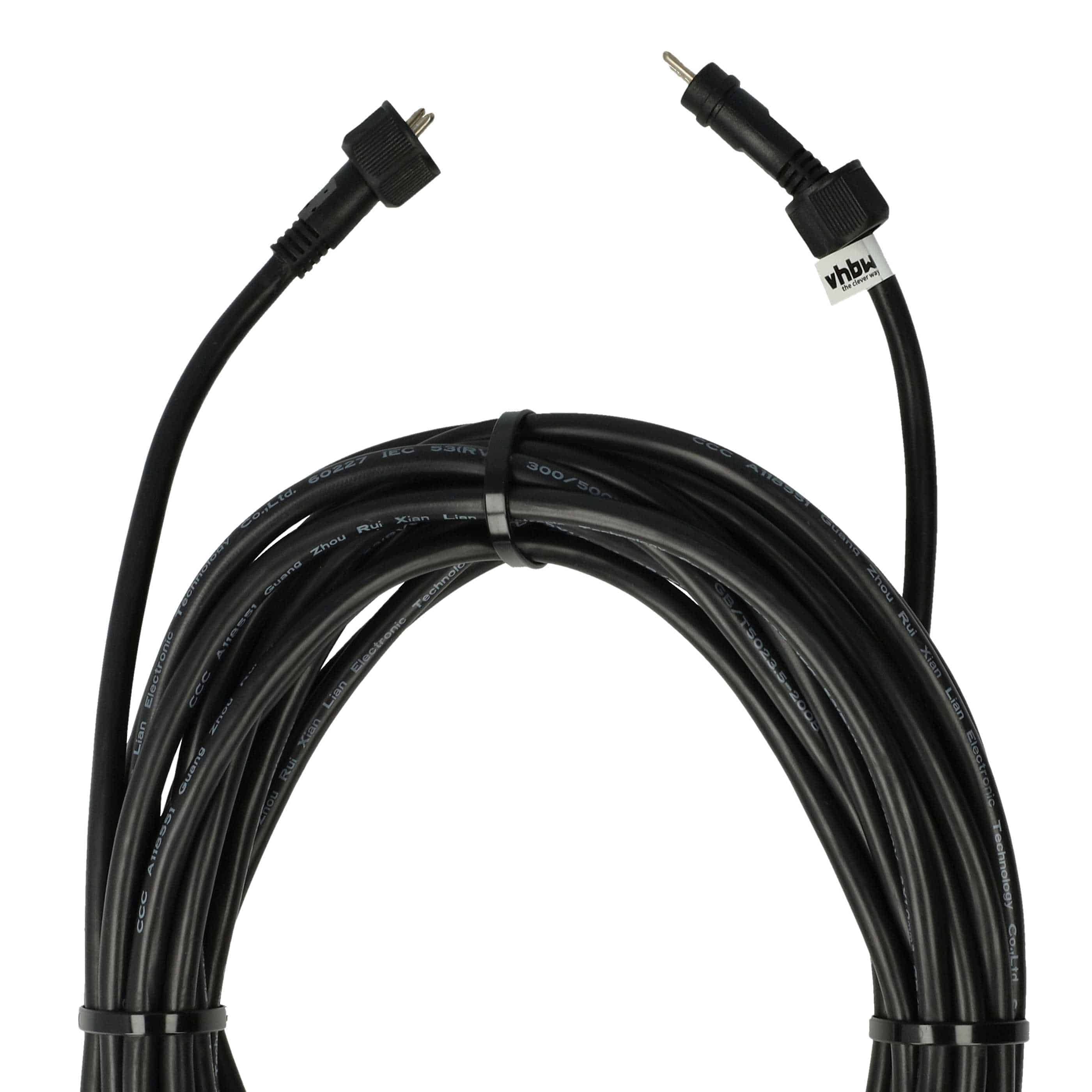 IP44 Kabel passend für Brunnenpumpe, Gartenbewässerung & Beleuchtung - 10 m Niederspannungskabel 100 Watt