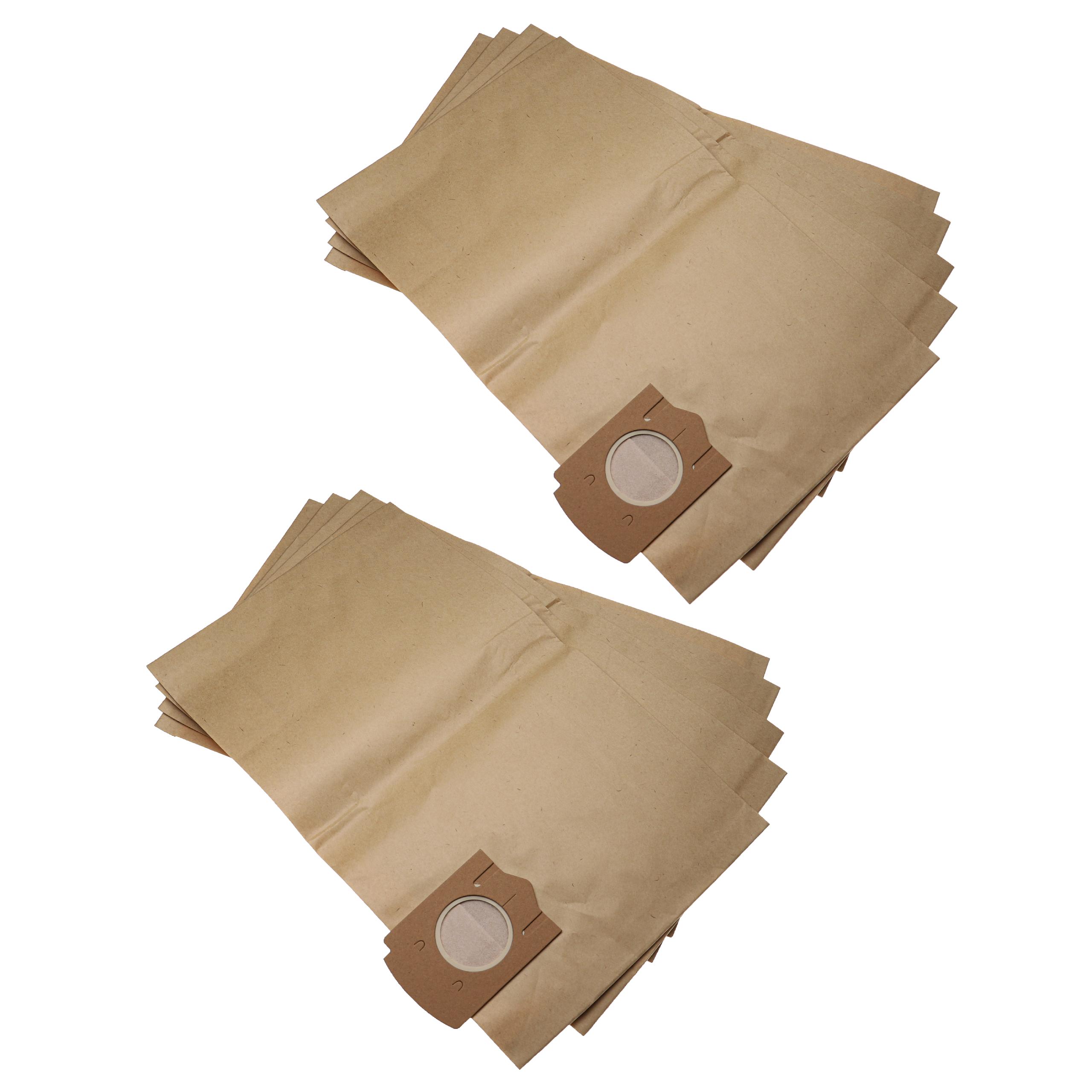 10x Sac remplace Bosch 2605411061, 3165140073615 pour aspirateur Bosch - papier