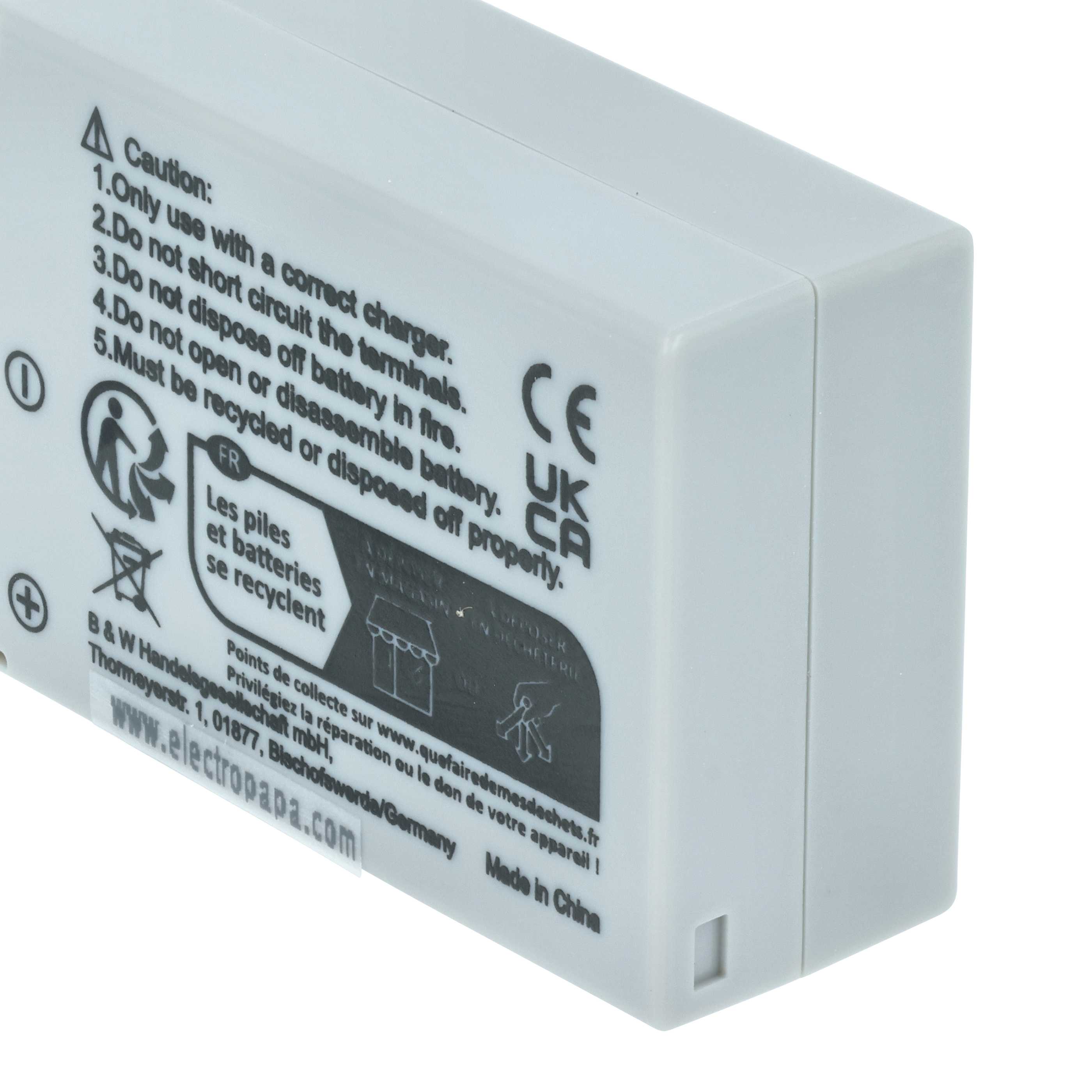 2x Battery replaces Canon NB-7L - 700mAh, 7.2V, Li-Ion